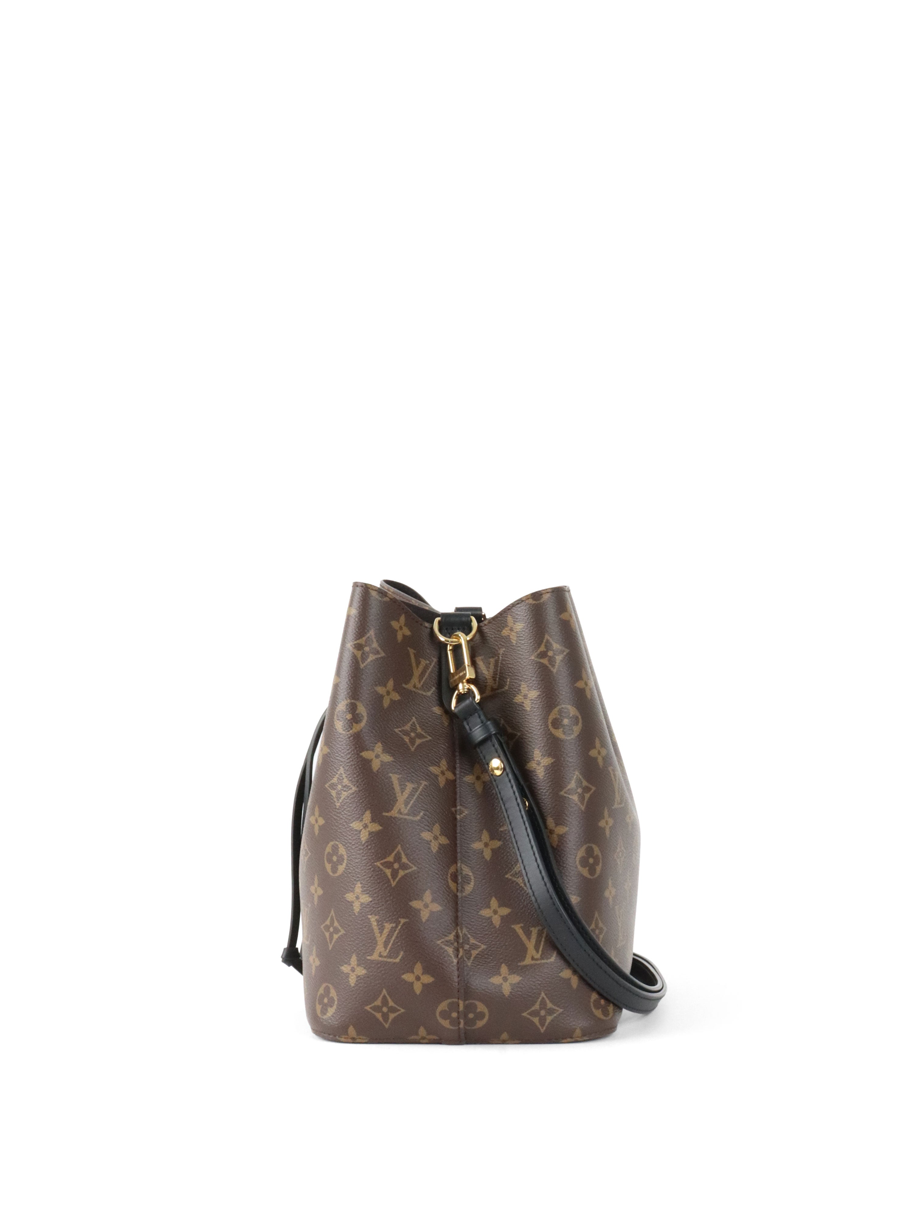 Louis Vuitton Black Monogram NéoNoé Bag