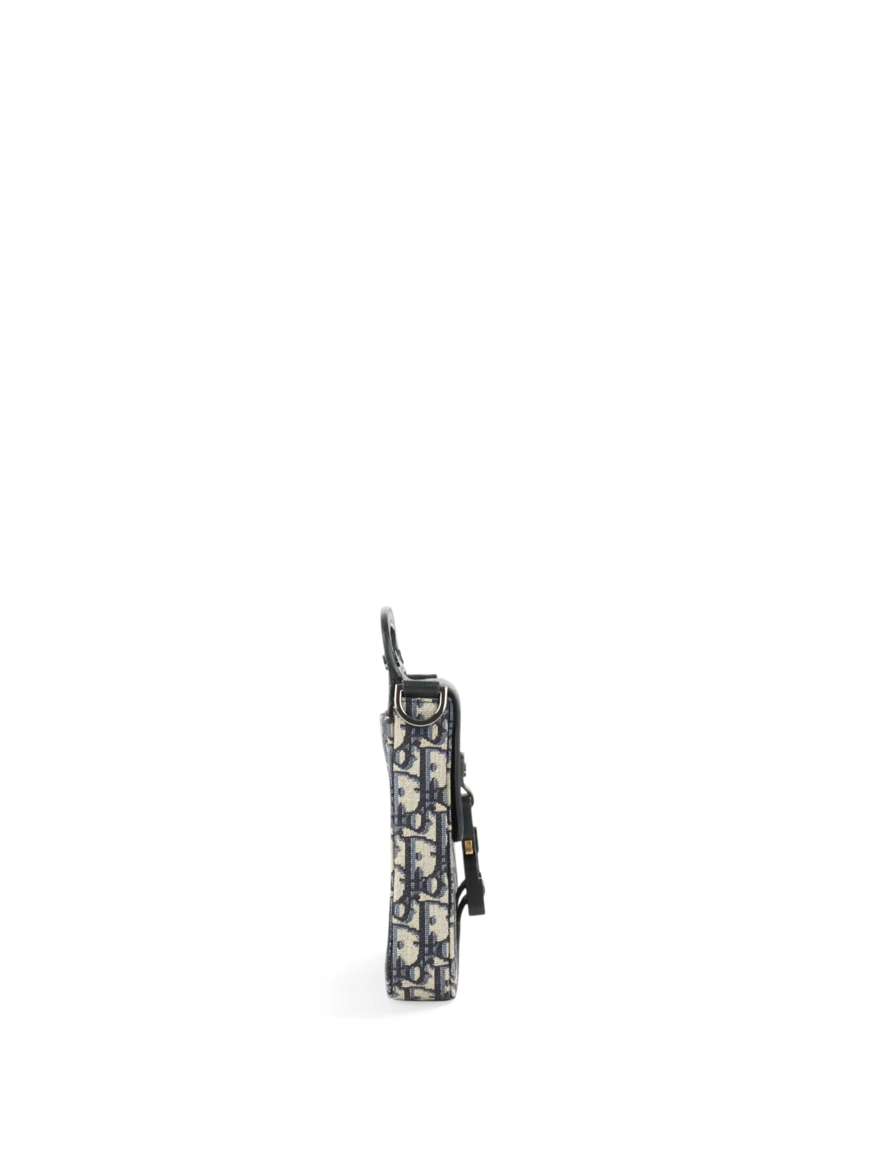 Dior Oblique Saddle Vertical Bag
