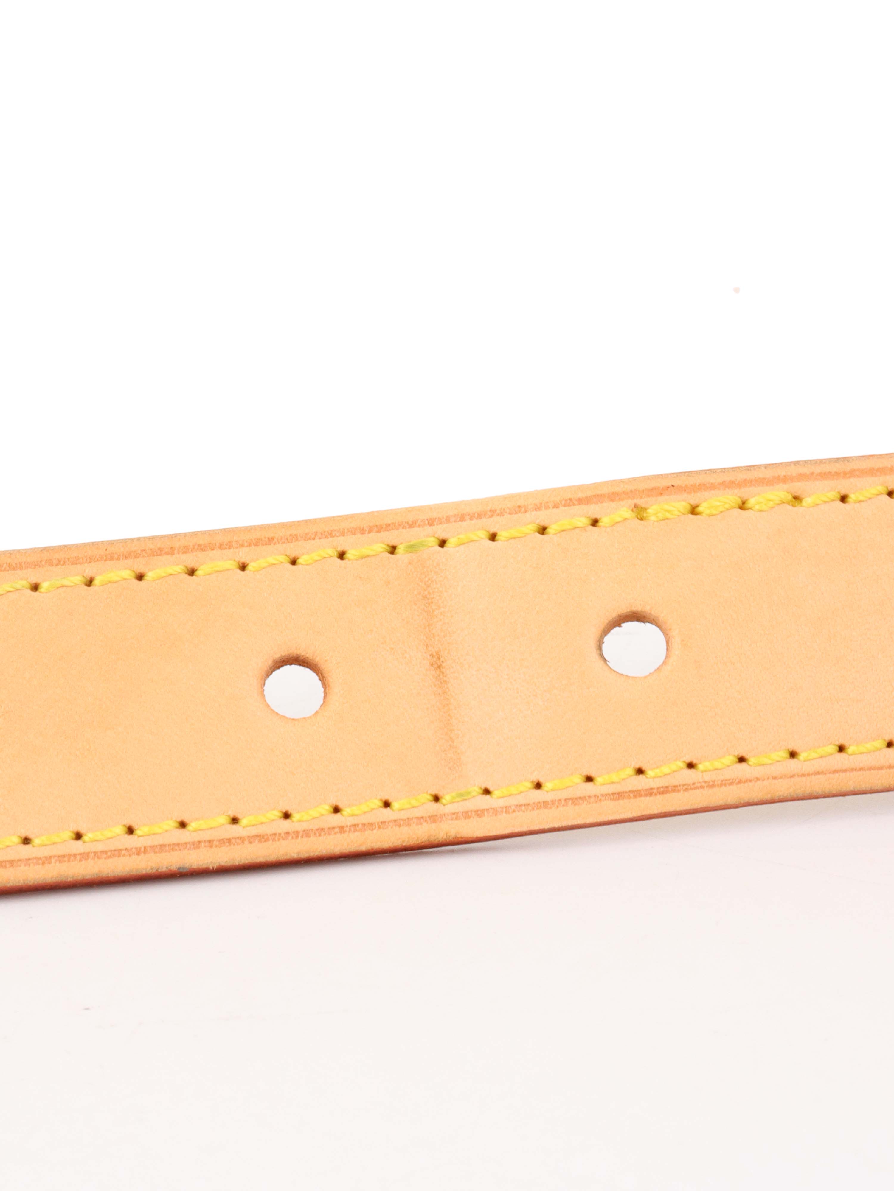 Louis Vuitton Short VNN Leather Strap.