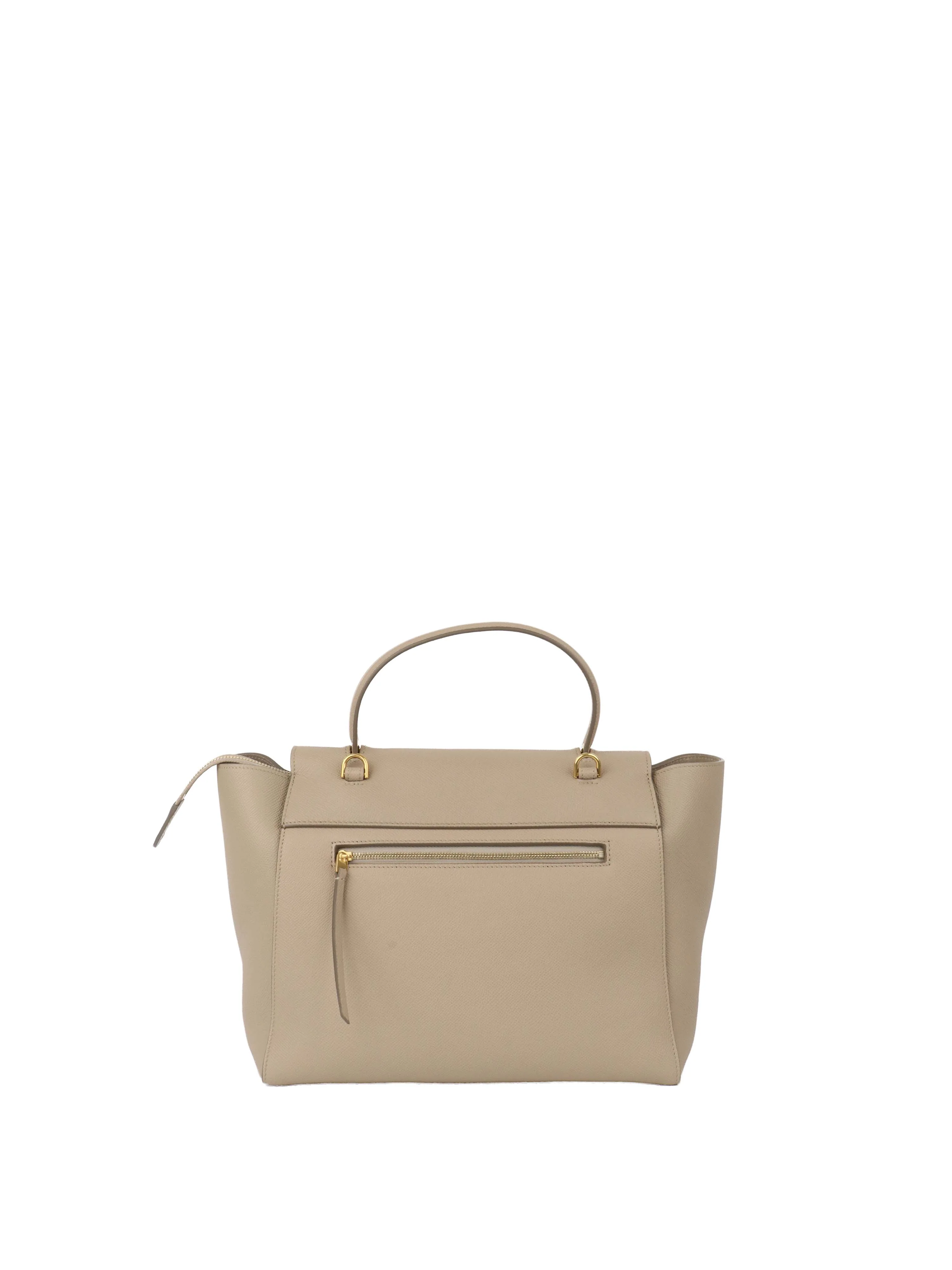 Celine Light Taupe Mini Belt Bag.