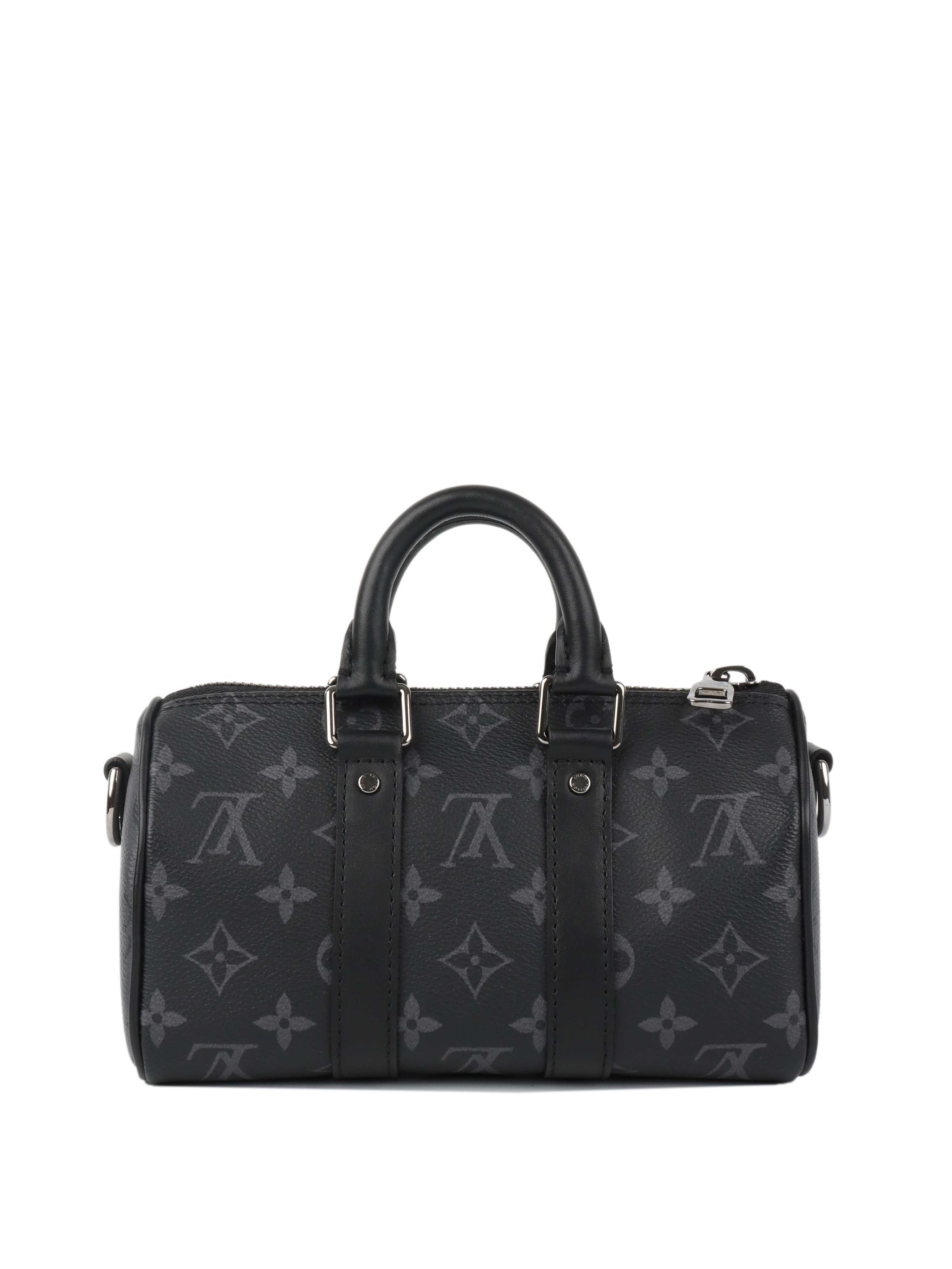 Louis Vuitton Monogram Eclipse Keepall XS.