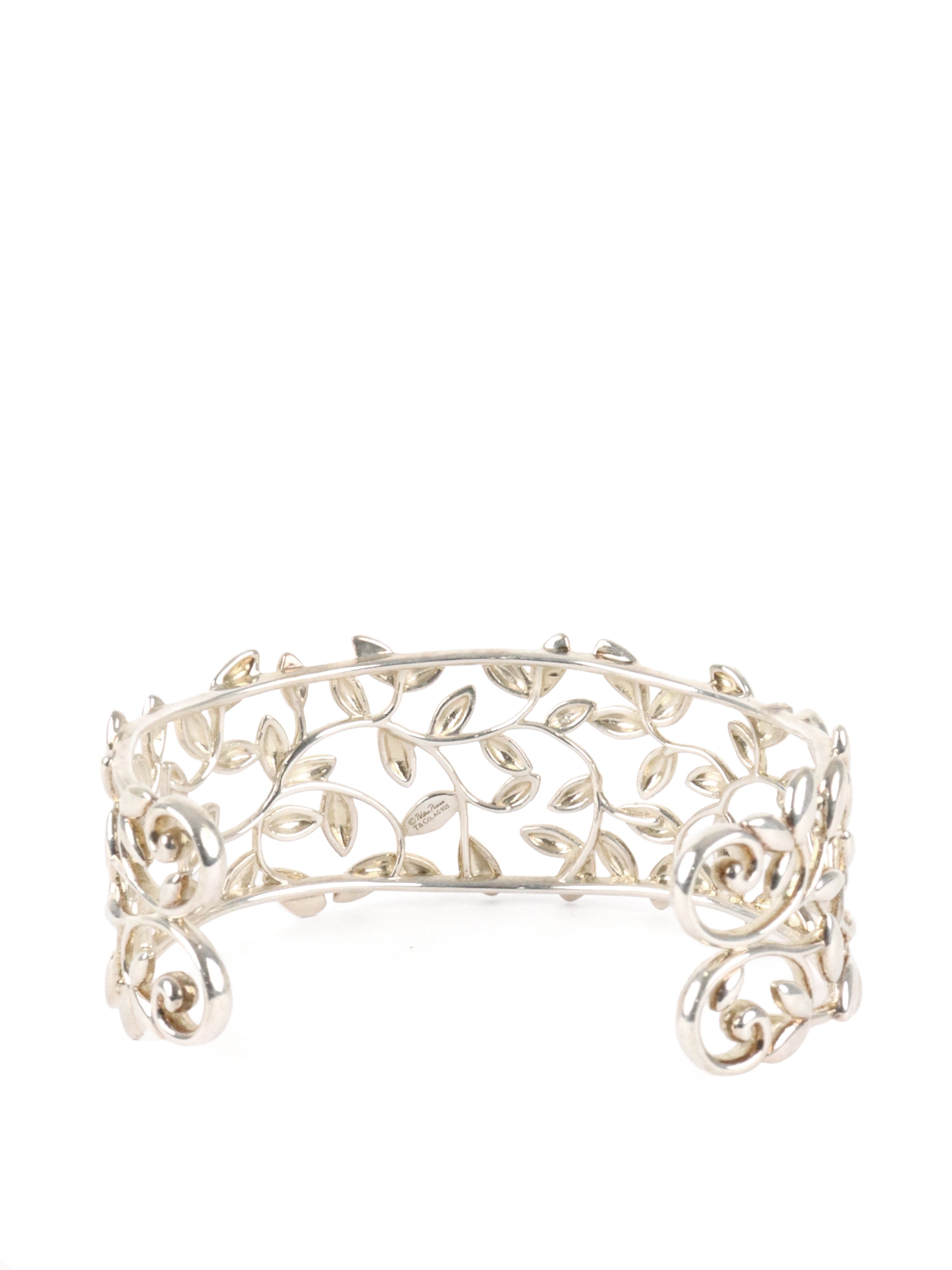 Tiffany  Co Paloma Picasso Olive Leaf Cuff