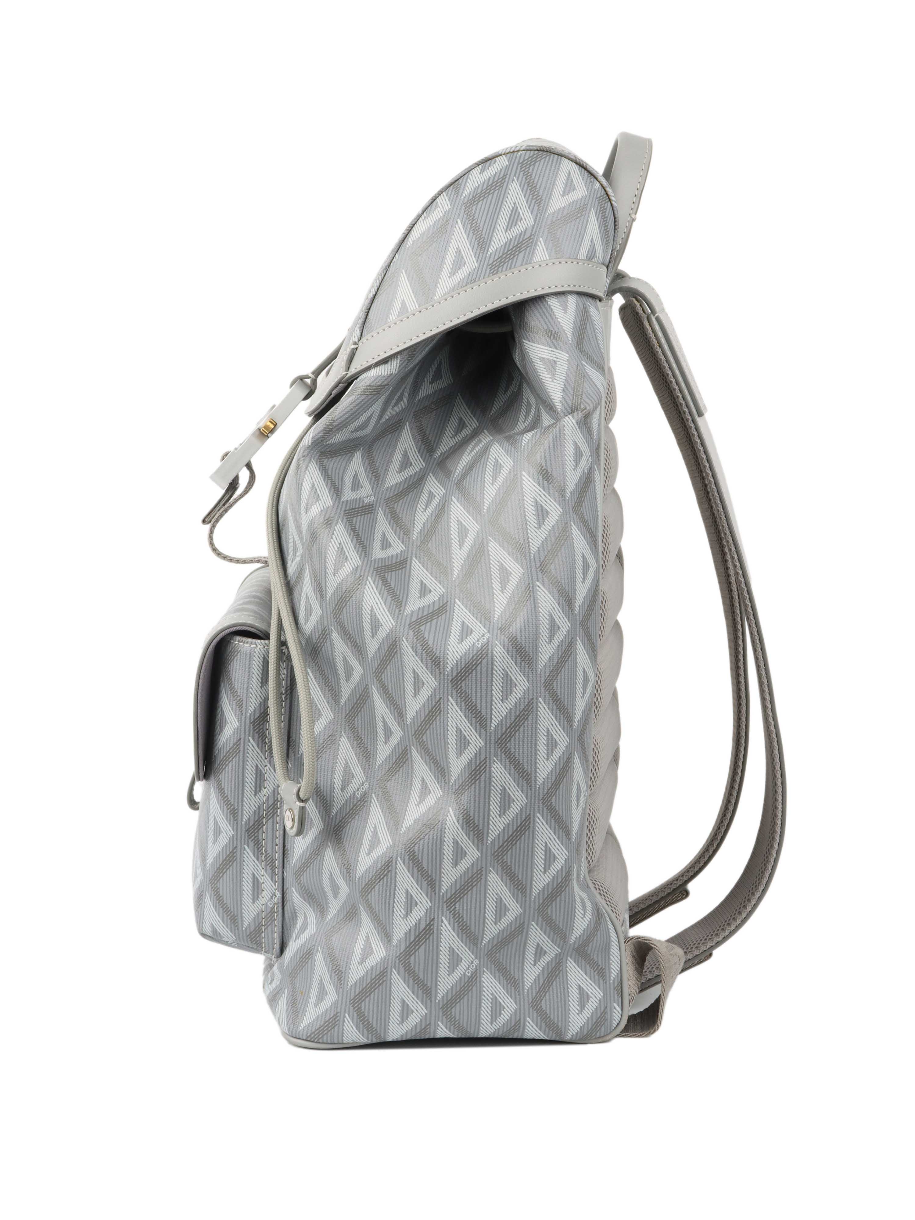 Dior Silver Hit The Road Backpack.