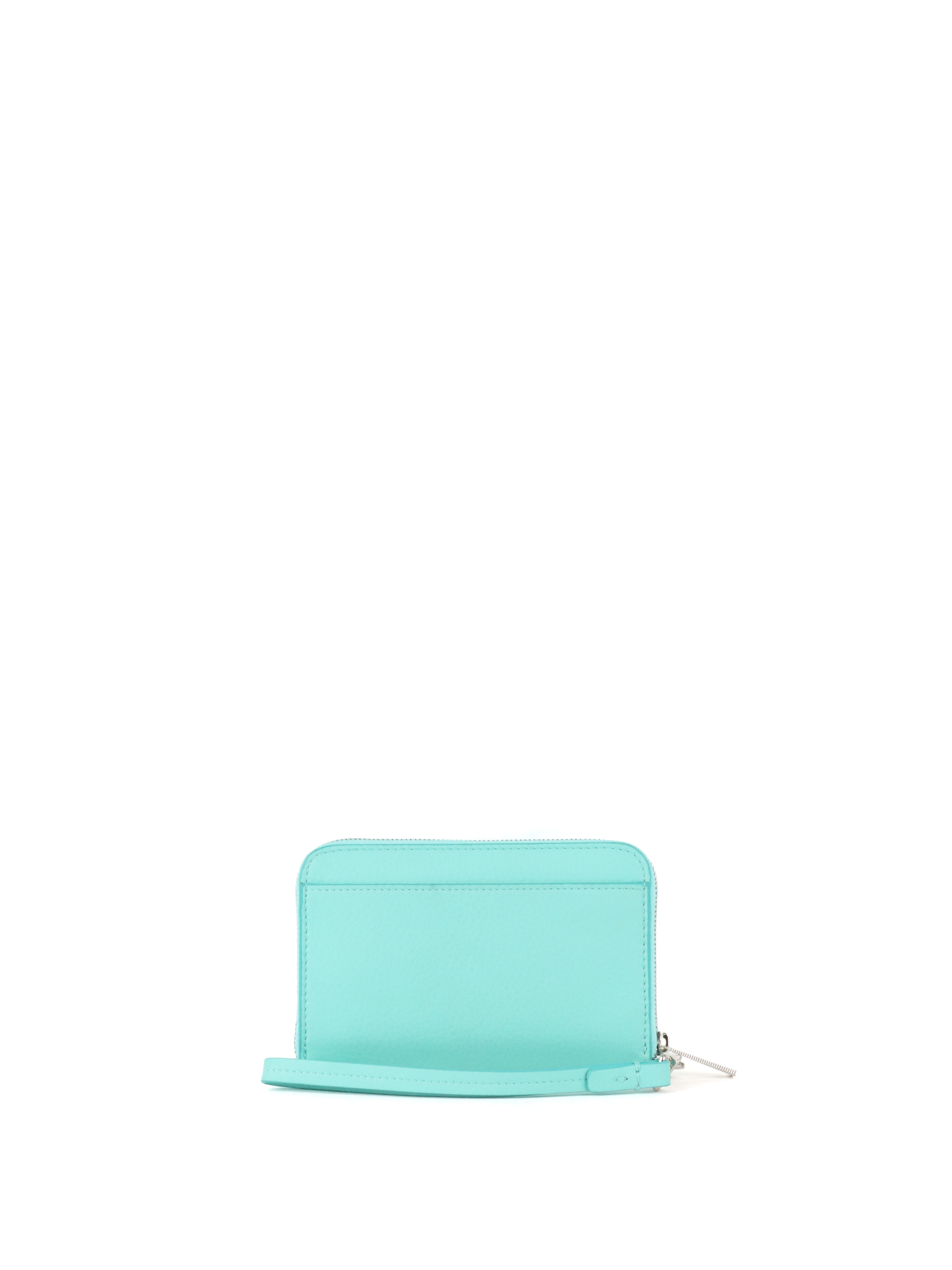 Tiffany  Co Turquoise Wristlet Wallet