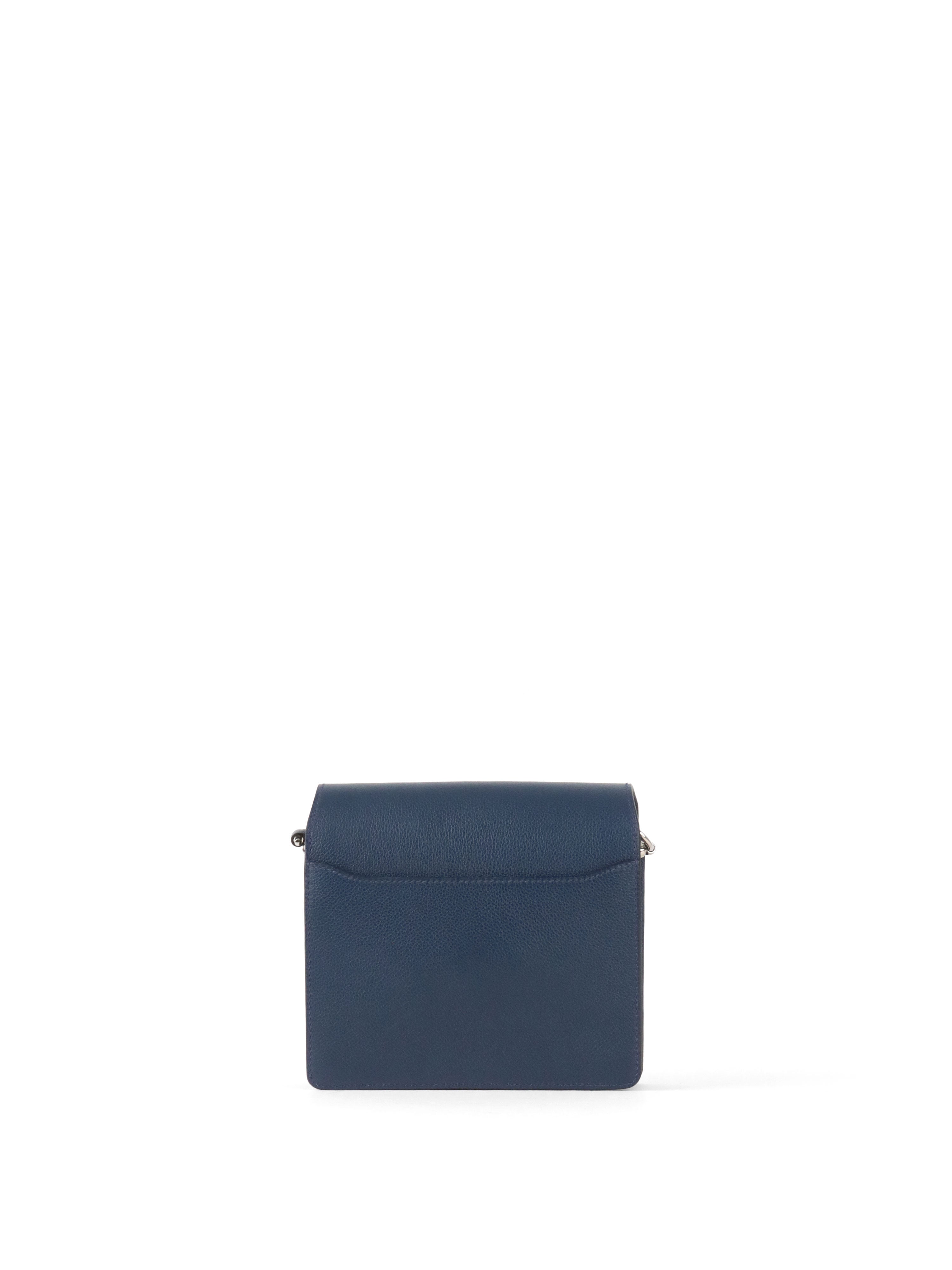 Hermes Mini Roulis 18 7L Bleu De Malte Evercolor Leather Stamp D