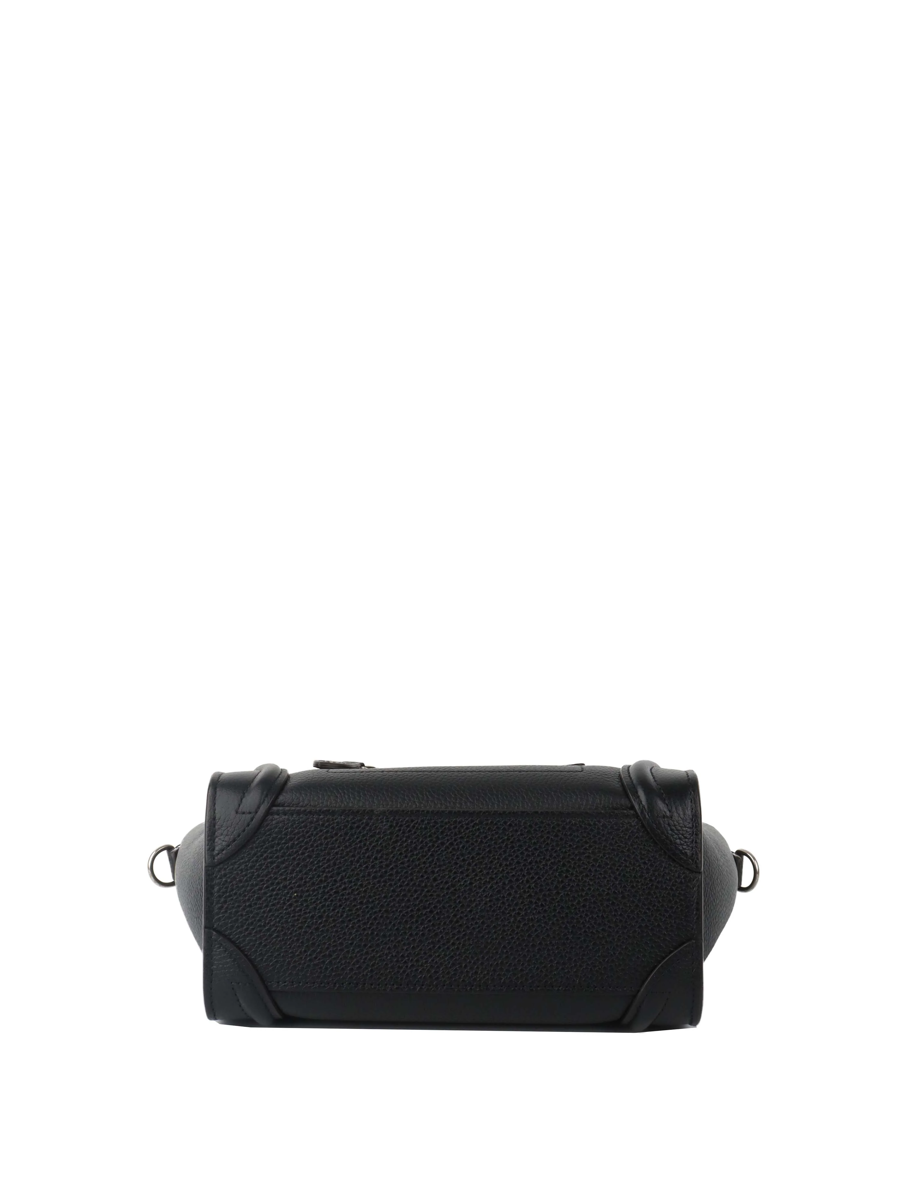 Celine Black Nano Luggage Bag