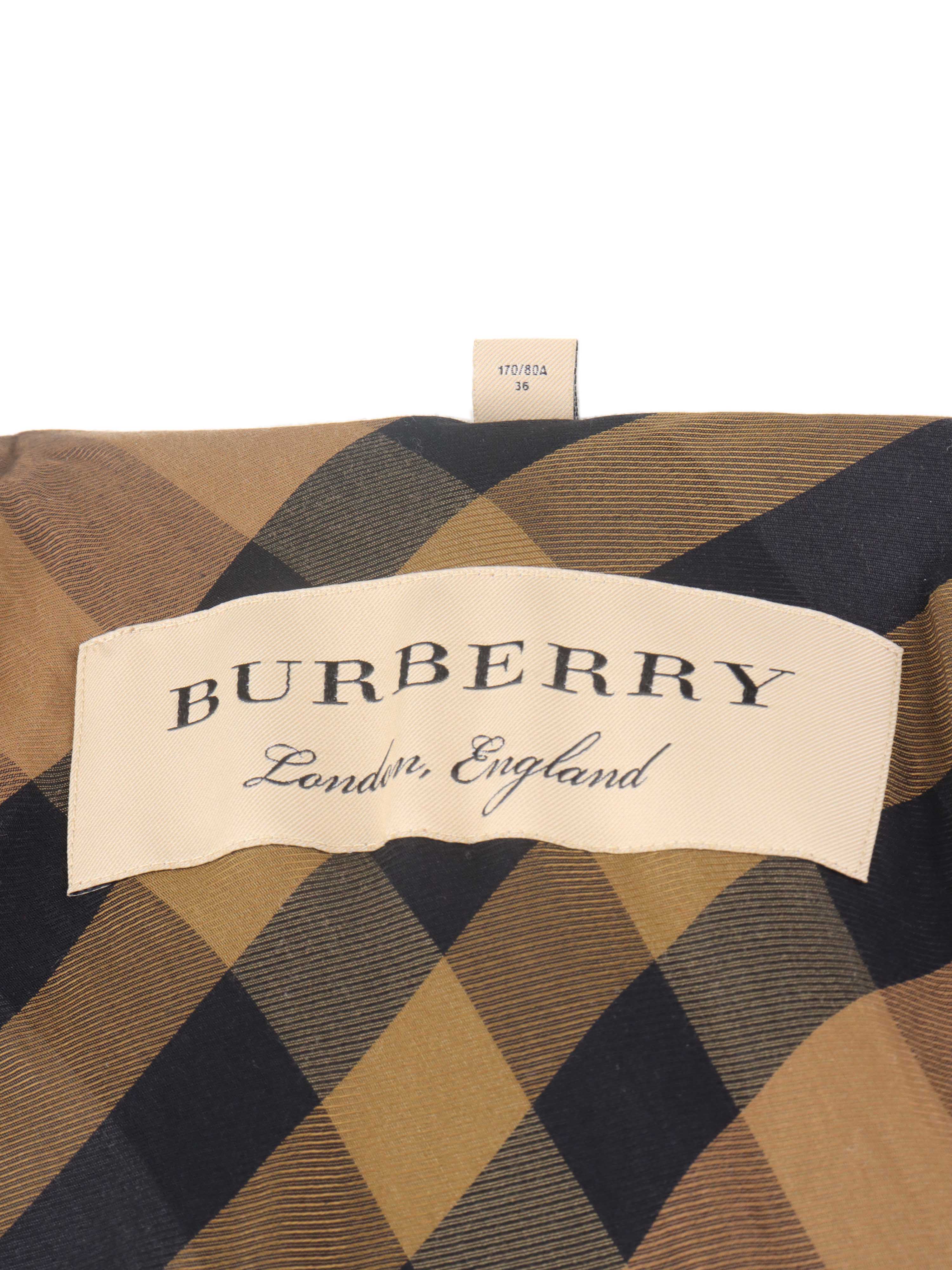 Burberry Camel Cashmere Coat.