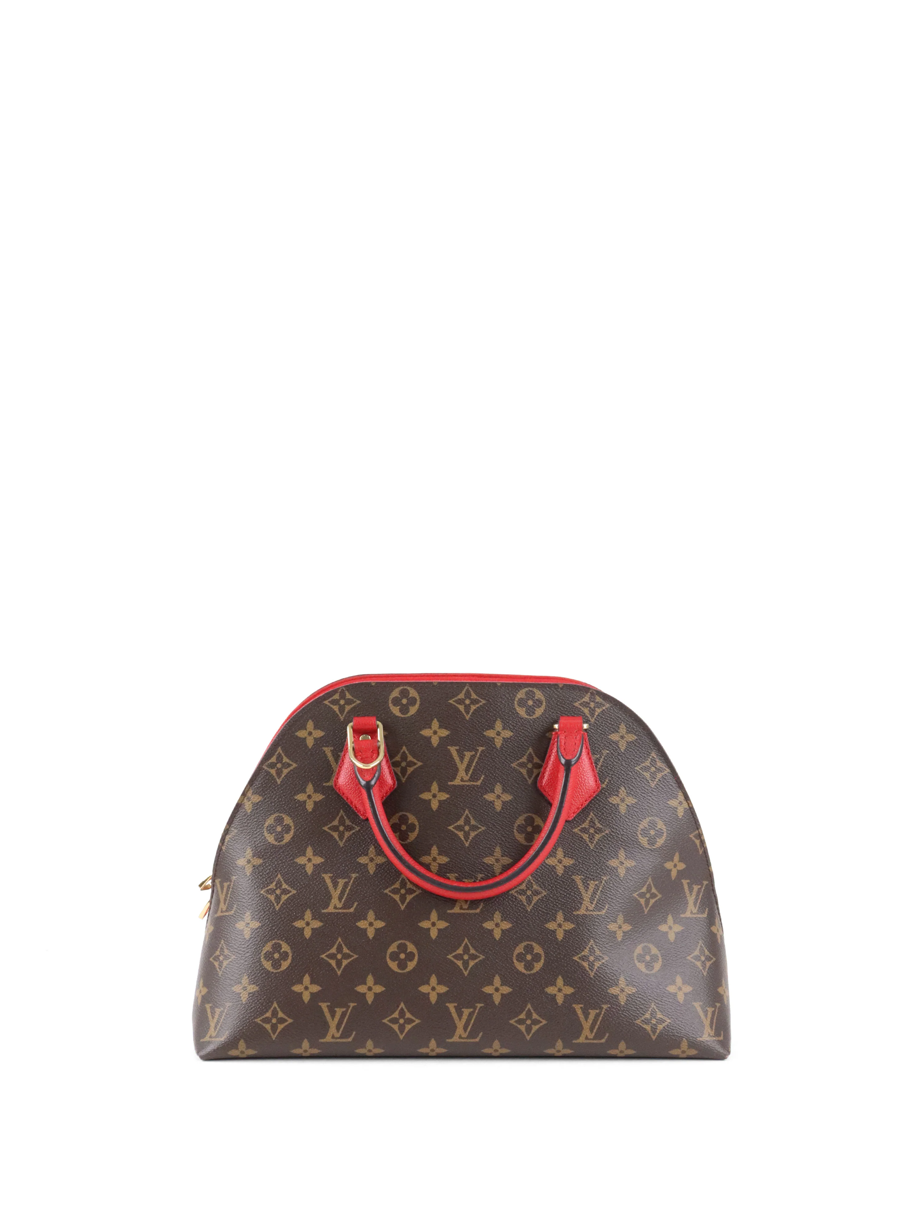 Louis Vuitton Red Monogram Cerise Alma BNB Bag