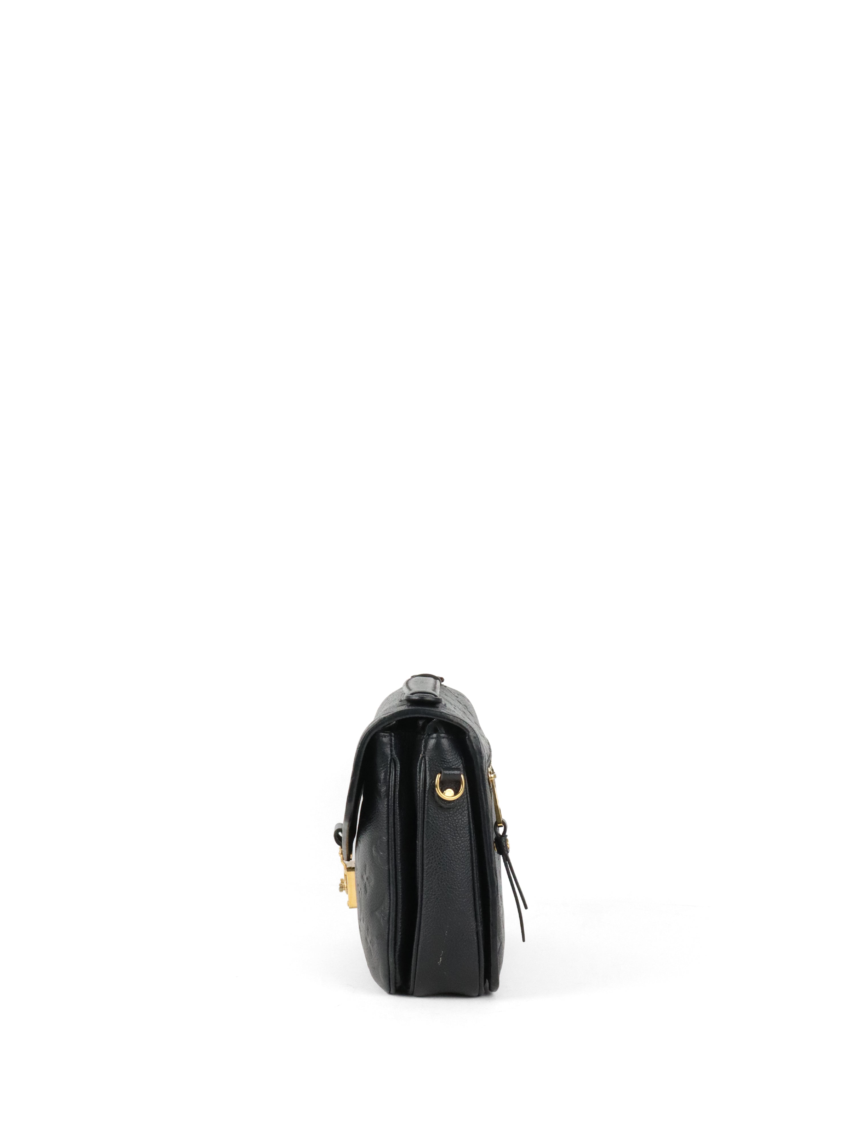 Louis Vuitton Black Pochette Metis