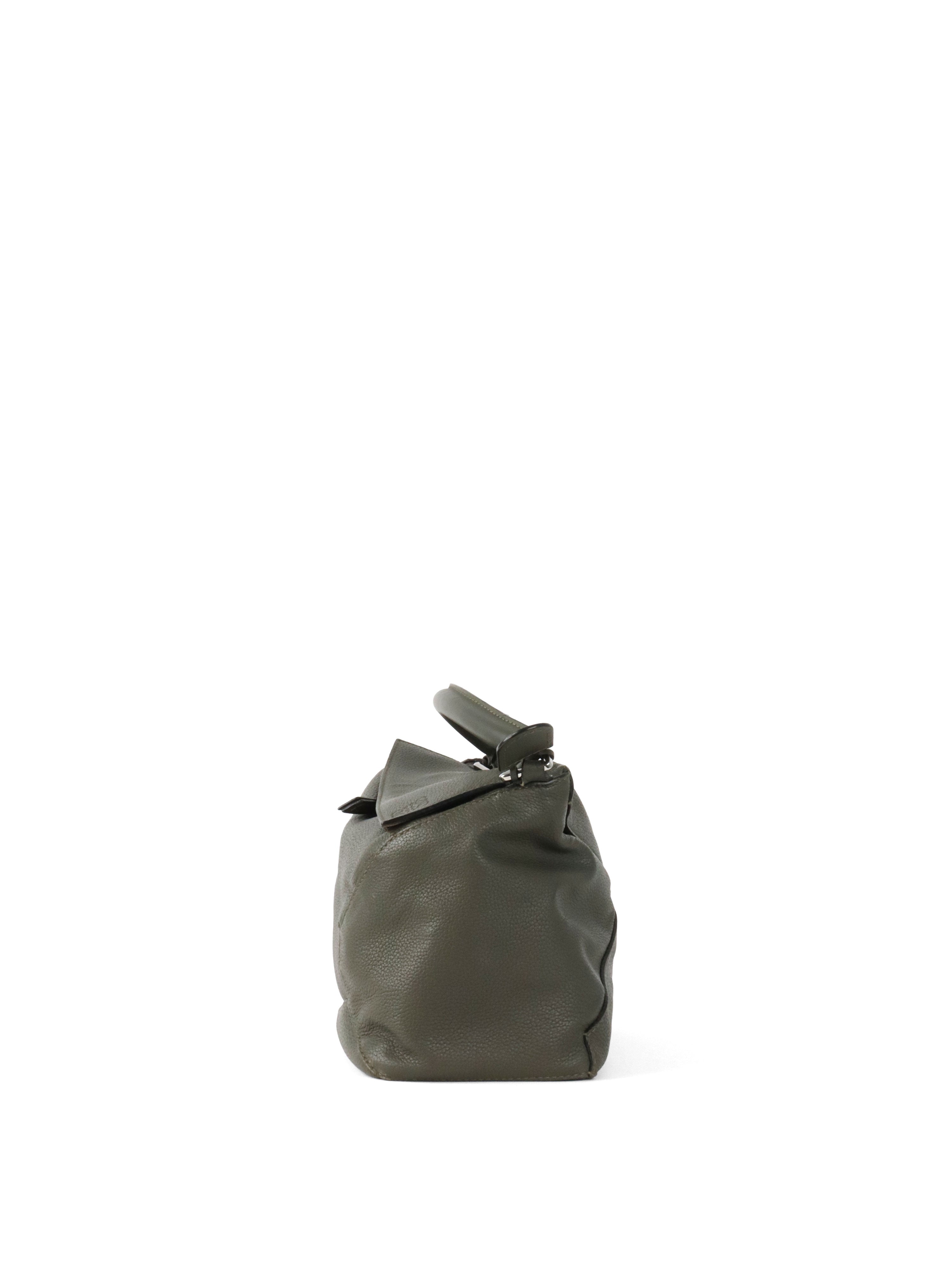 Loewe Deep Khaki Large Puzzle Bag