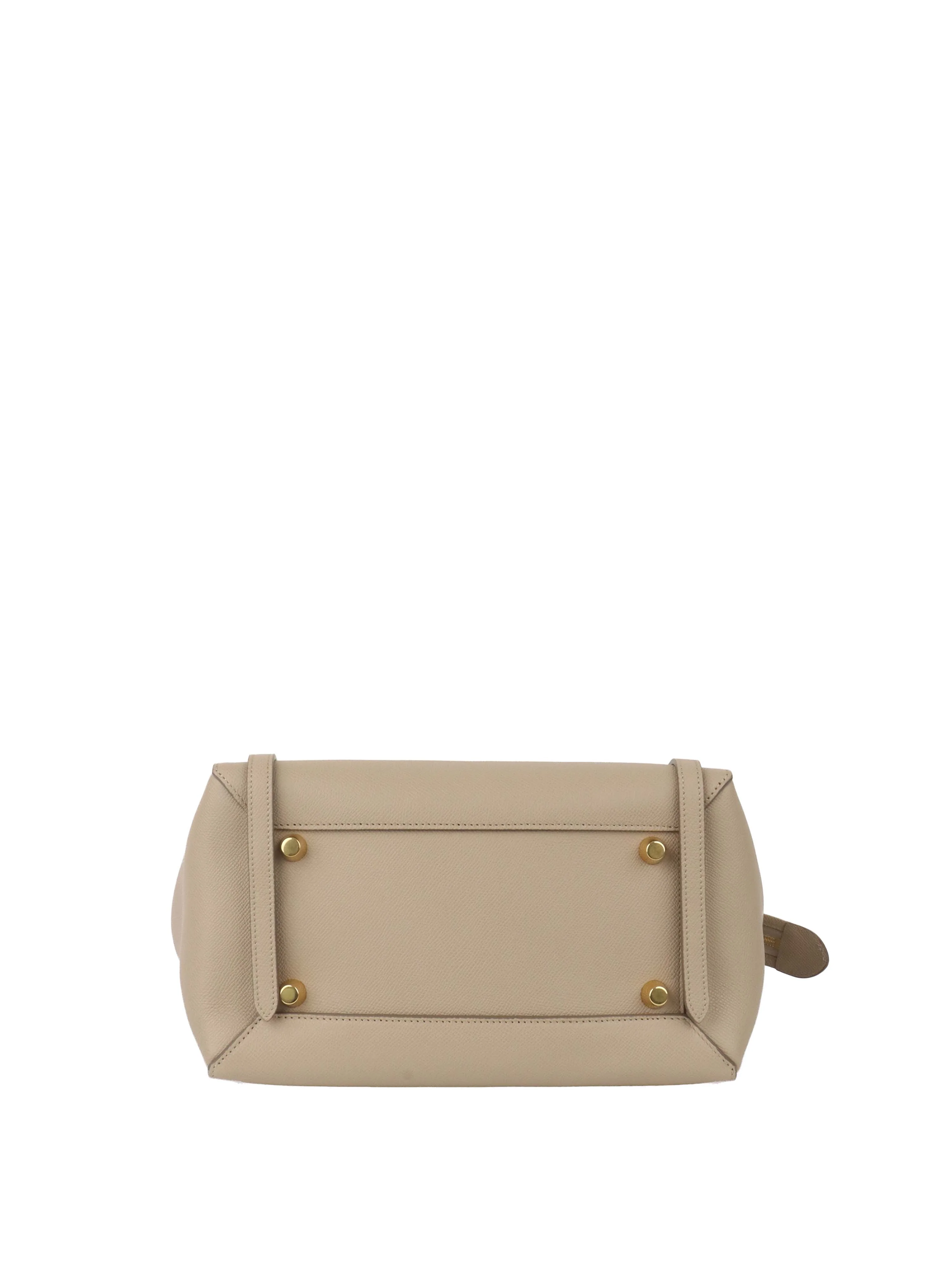 Celine Light Taupe Mini Belt Bag.