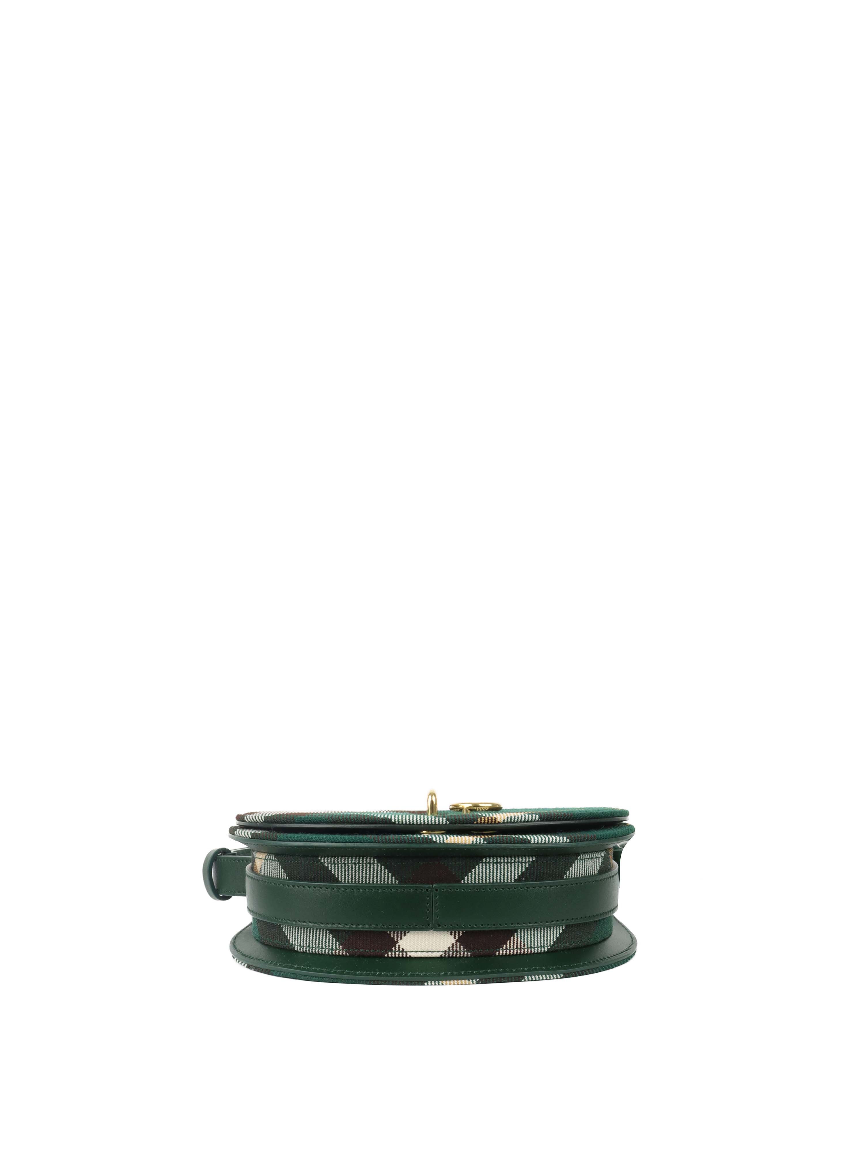 Burberry Deep Green Mini Rocking Horse Bag.