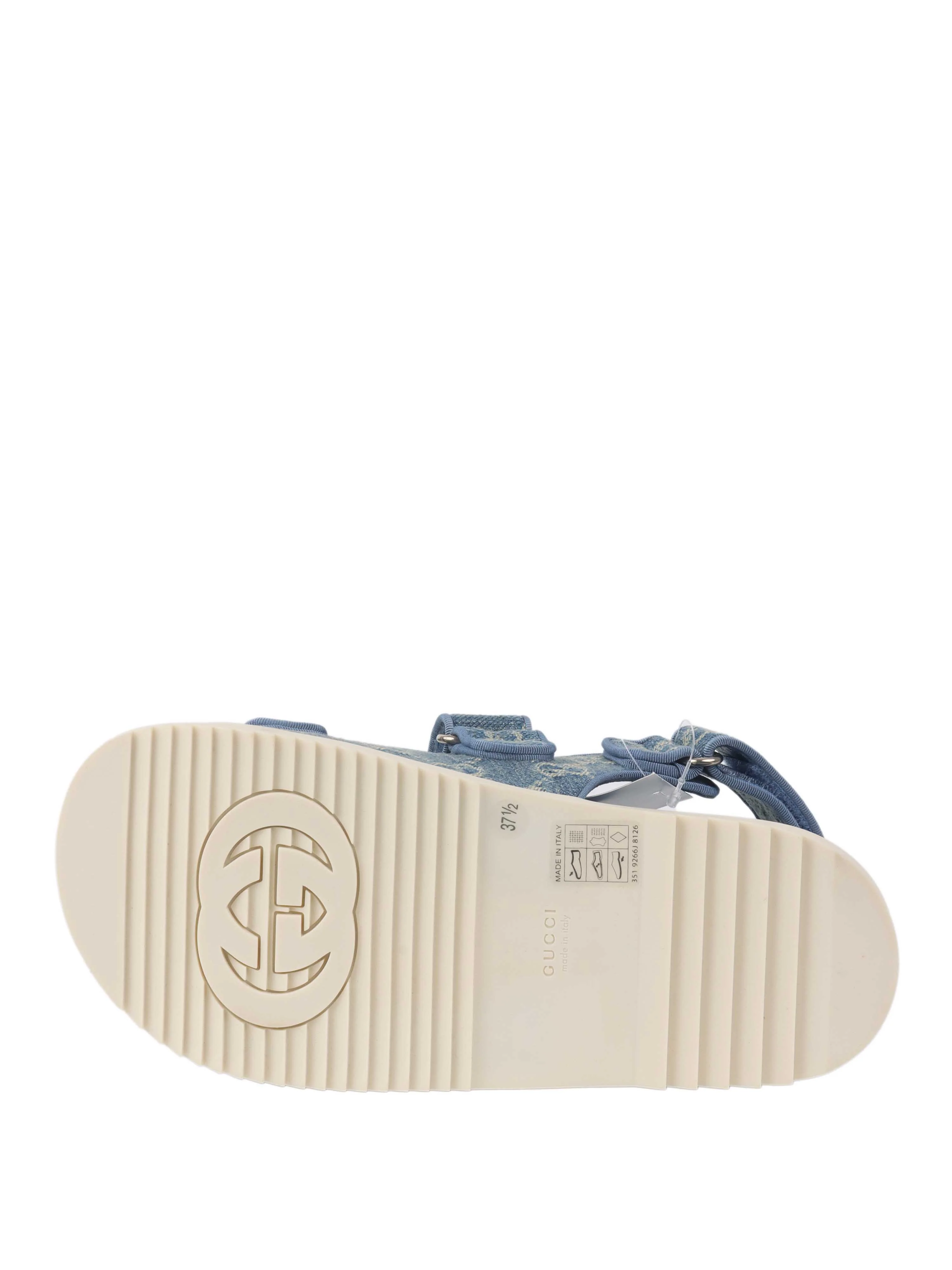 Gucci Denim Sandals 37.5.