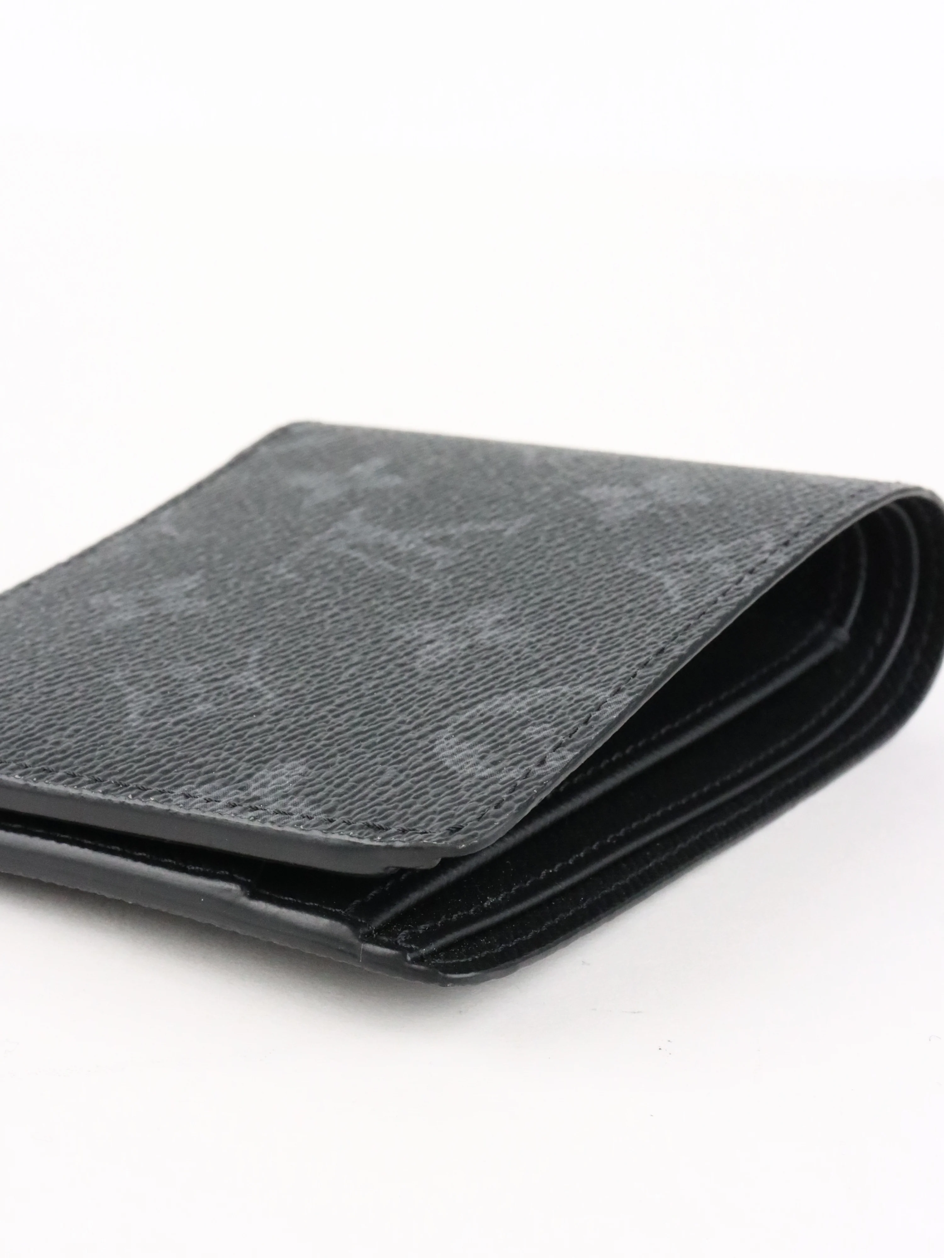 Louis Vuitton Black Monogram Multiple Wallet