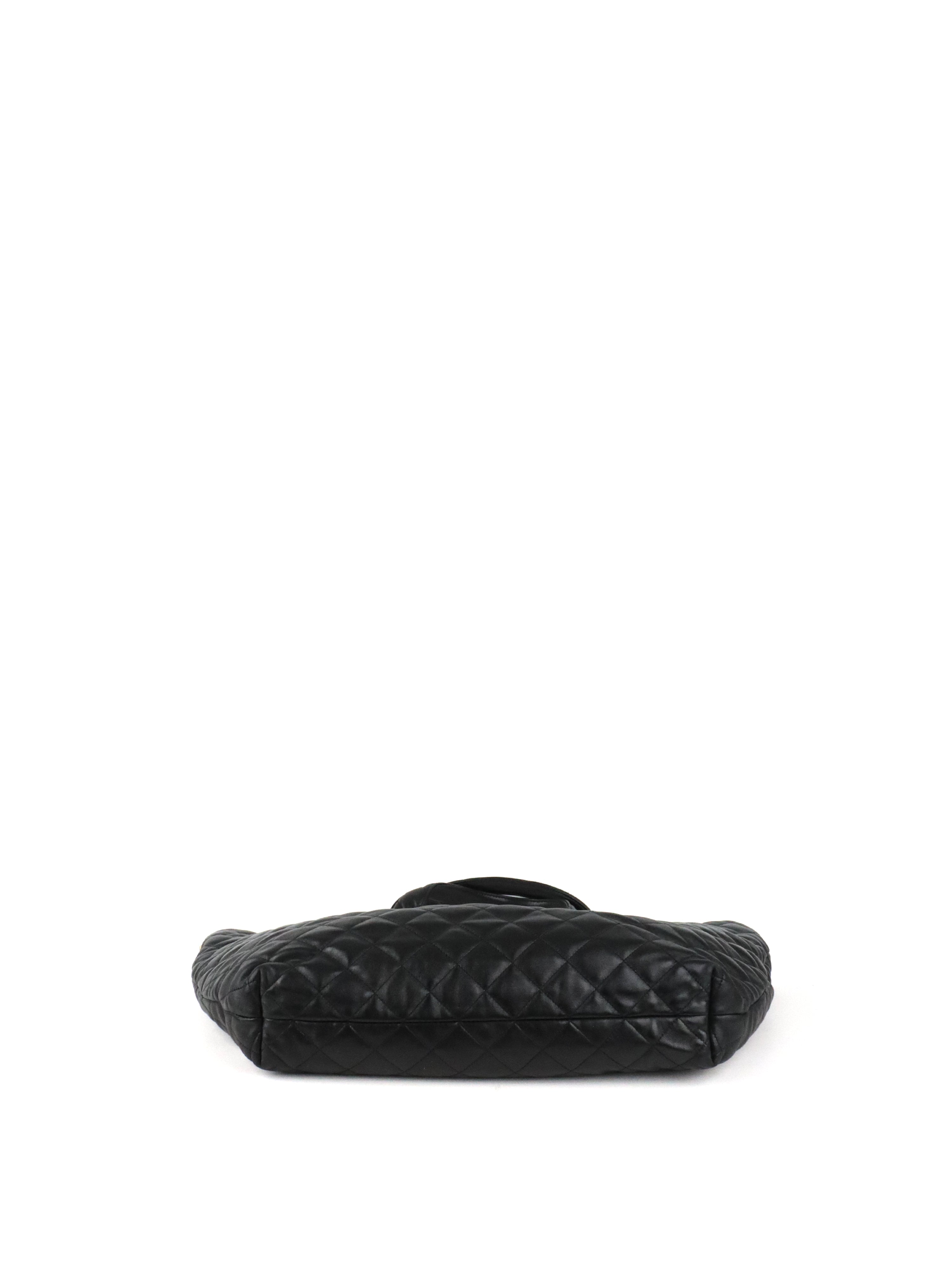 Saint Laurent Black Icare Maxi Shopping Bag