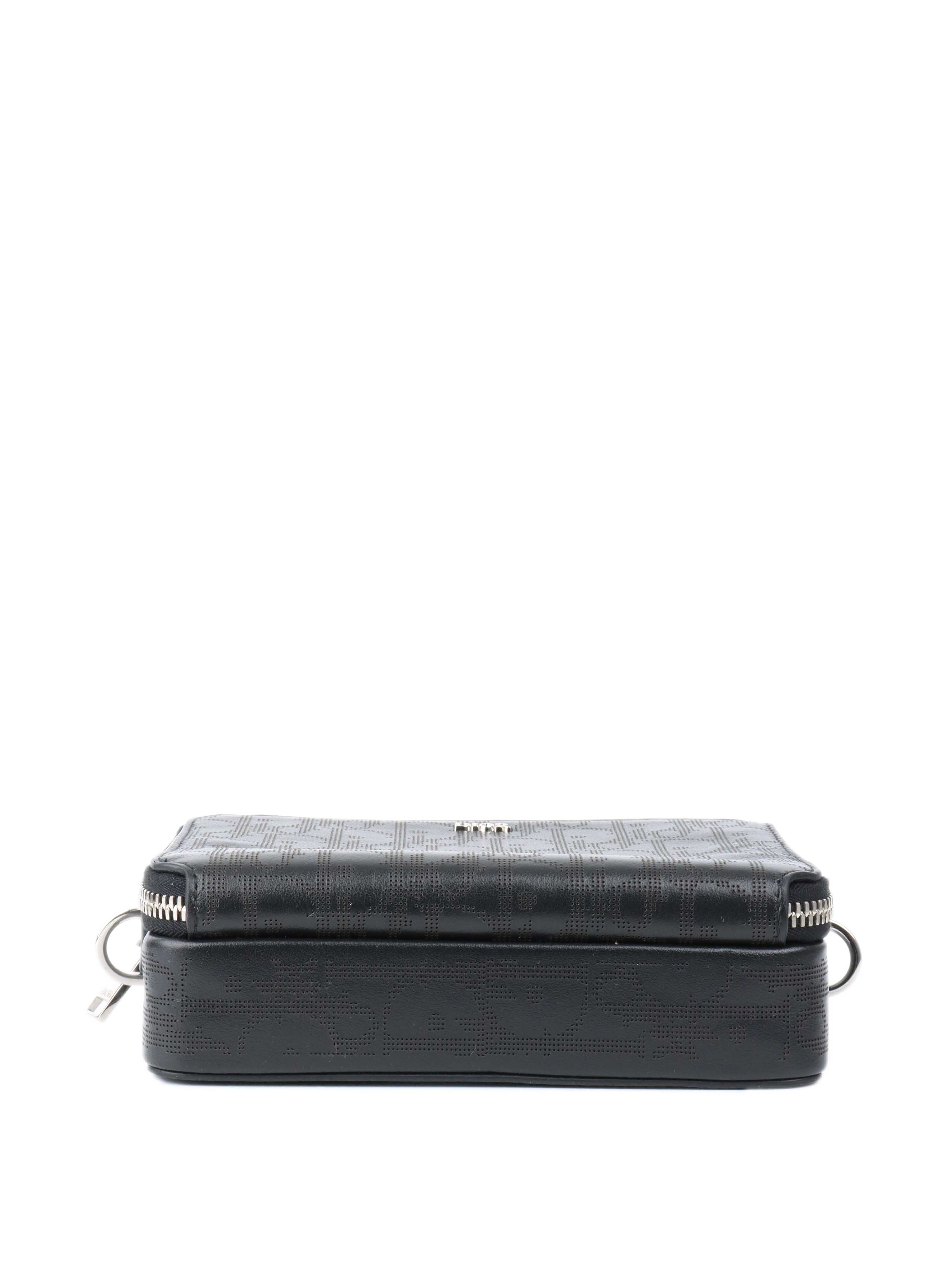 Dior Black Monogram Double Zip Camera Bag.