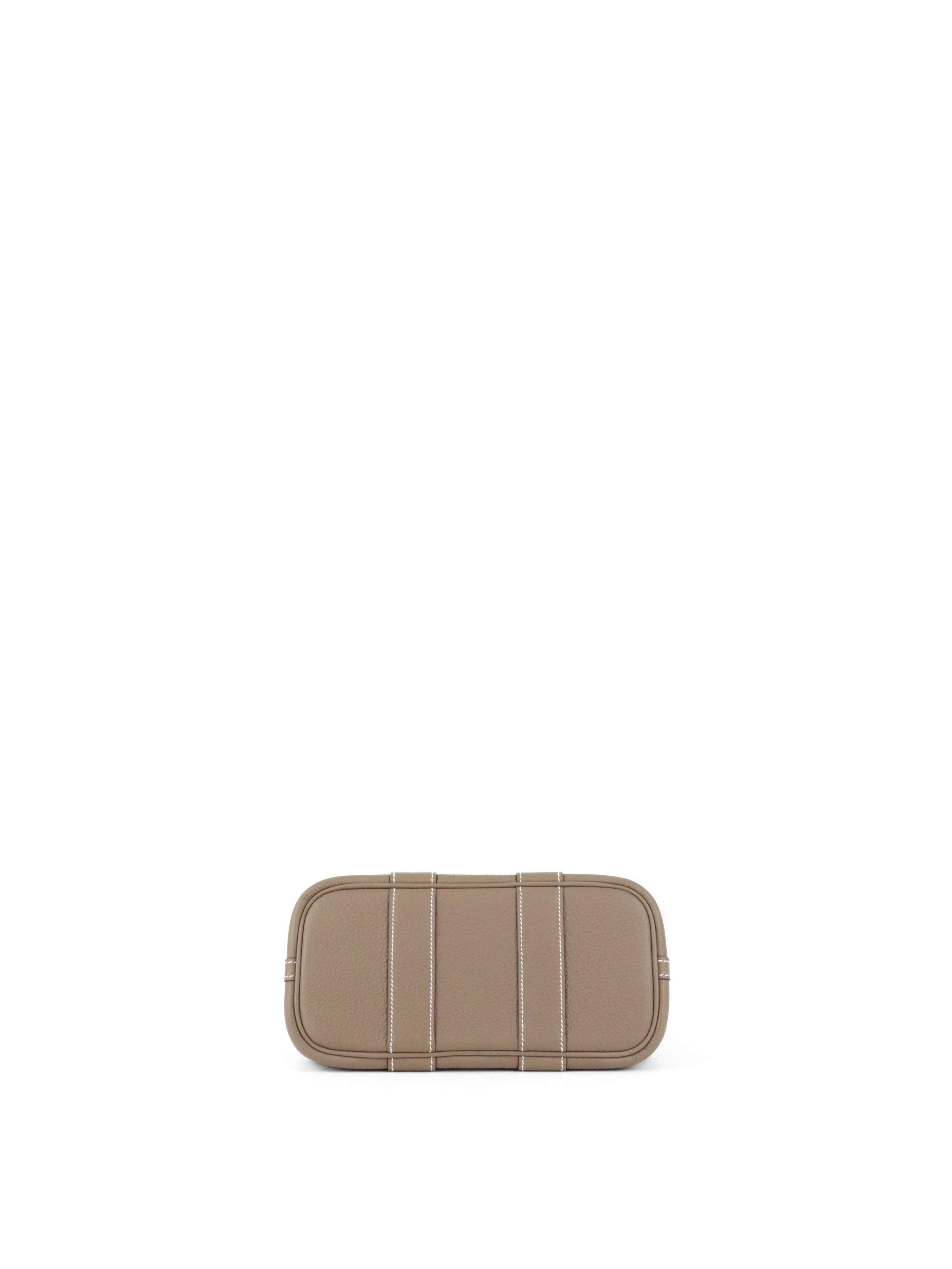 Hermes Etoupe Togo Sac Neo Garden Party 23