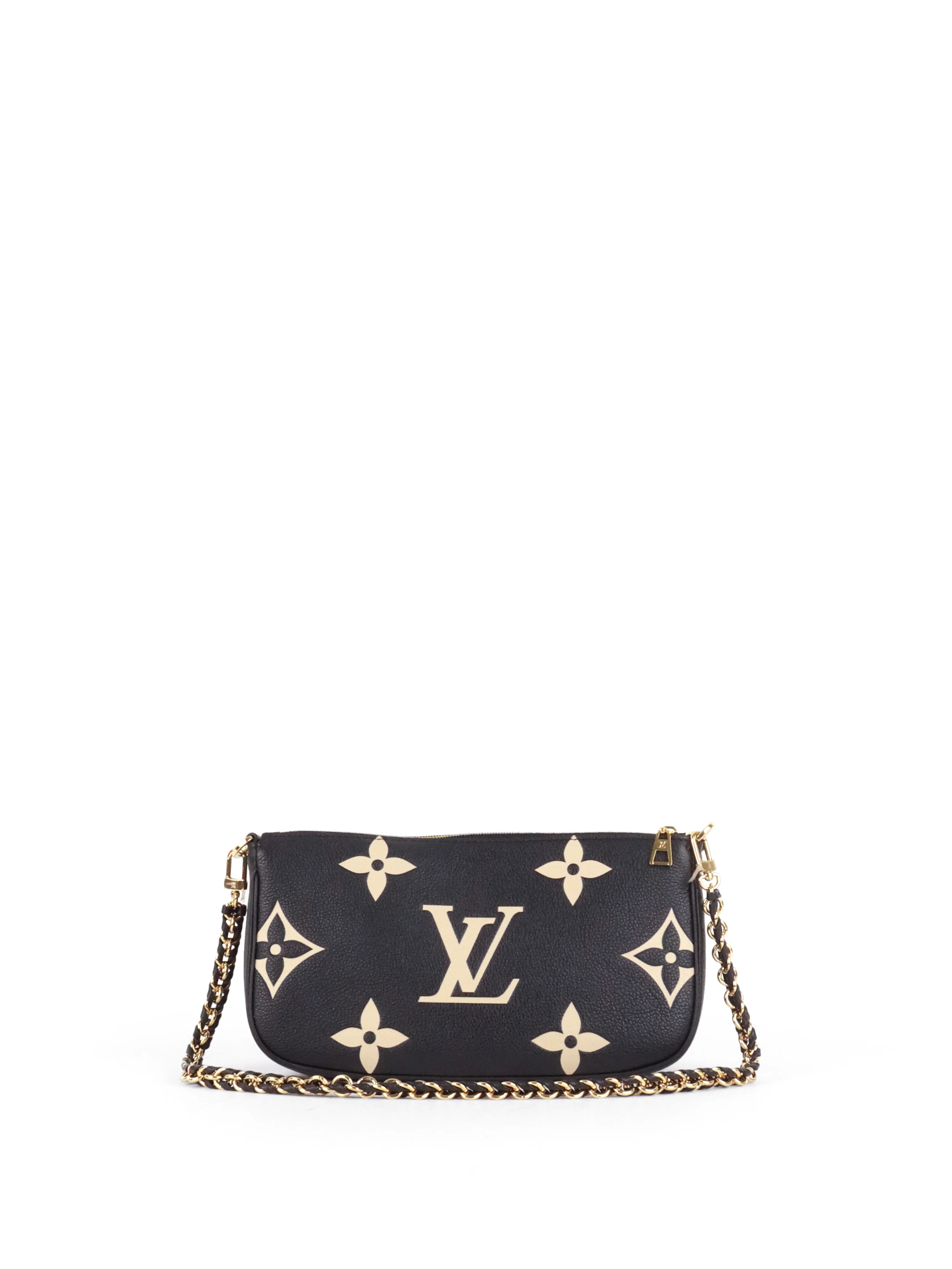 Louis Vuitton Bicolour Monogram Empreinte Multi Pochette Accessories