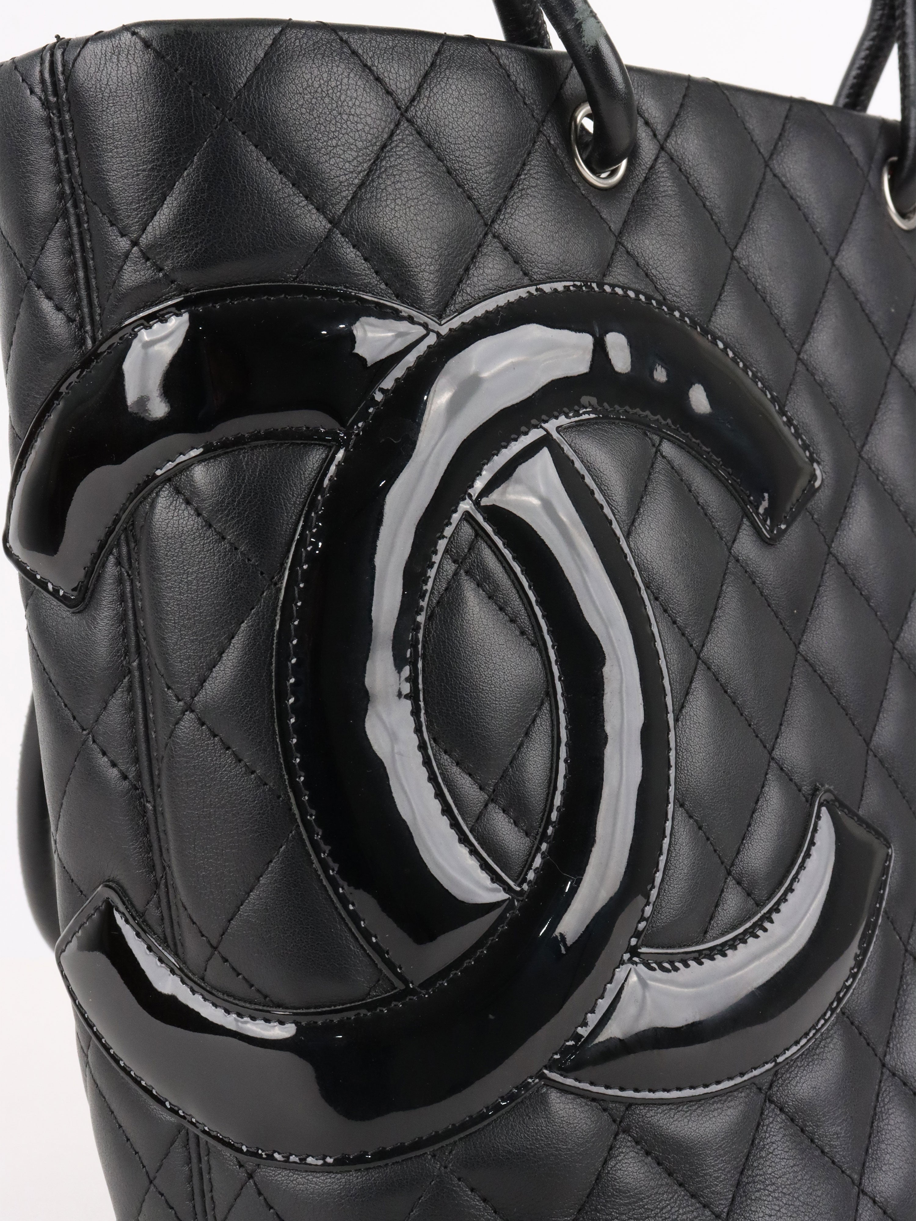 Chanel Black Cambon Ligne Tote Bag