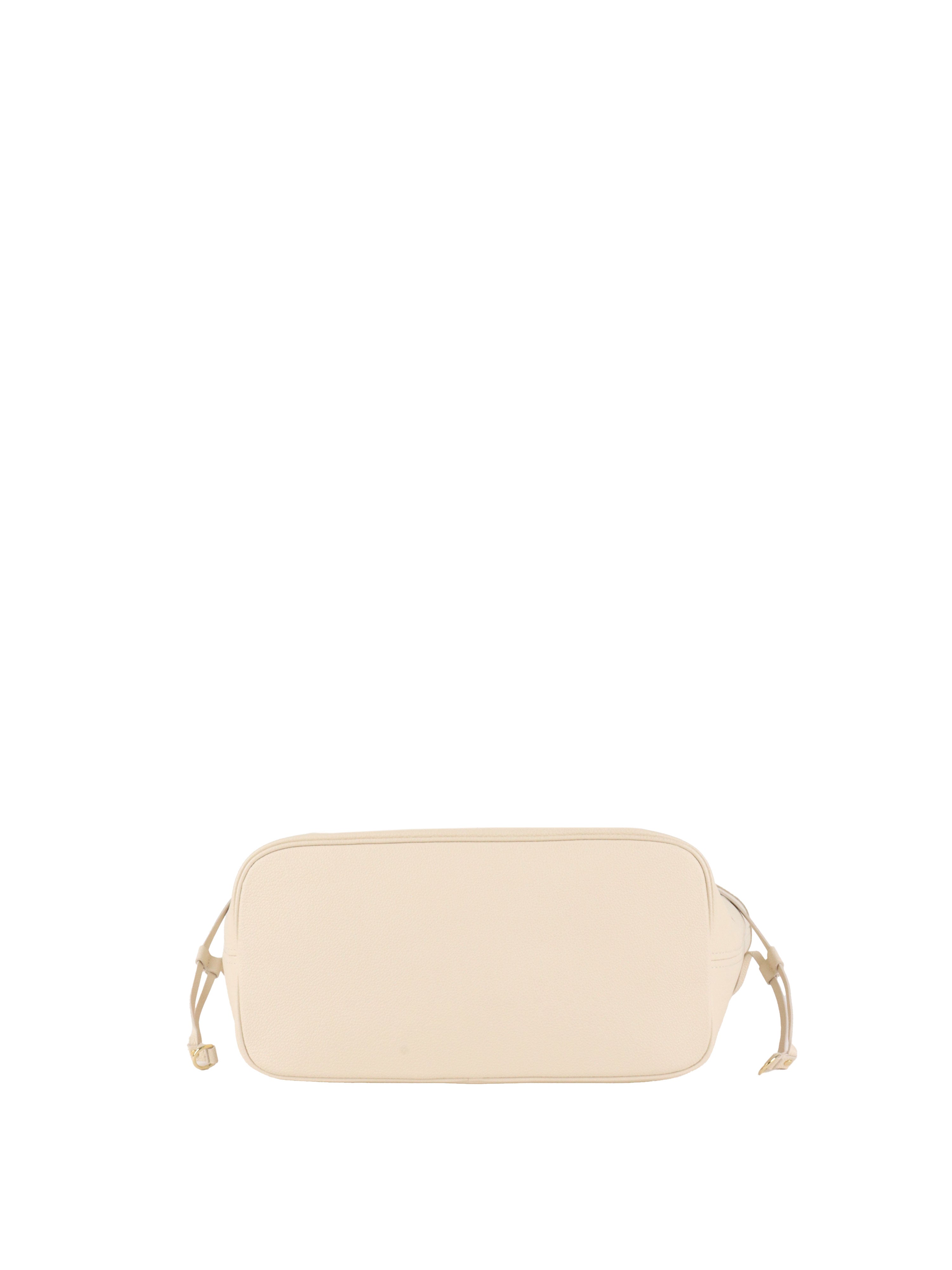Louis Vuitton Monogram Empreinte Creme/Rose Trianon Neverfull MM