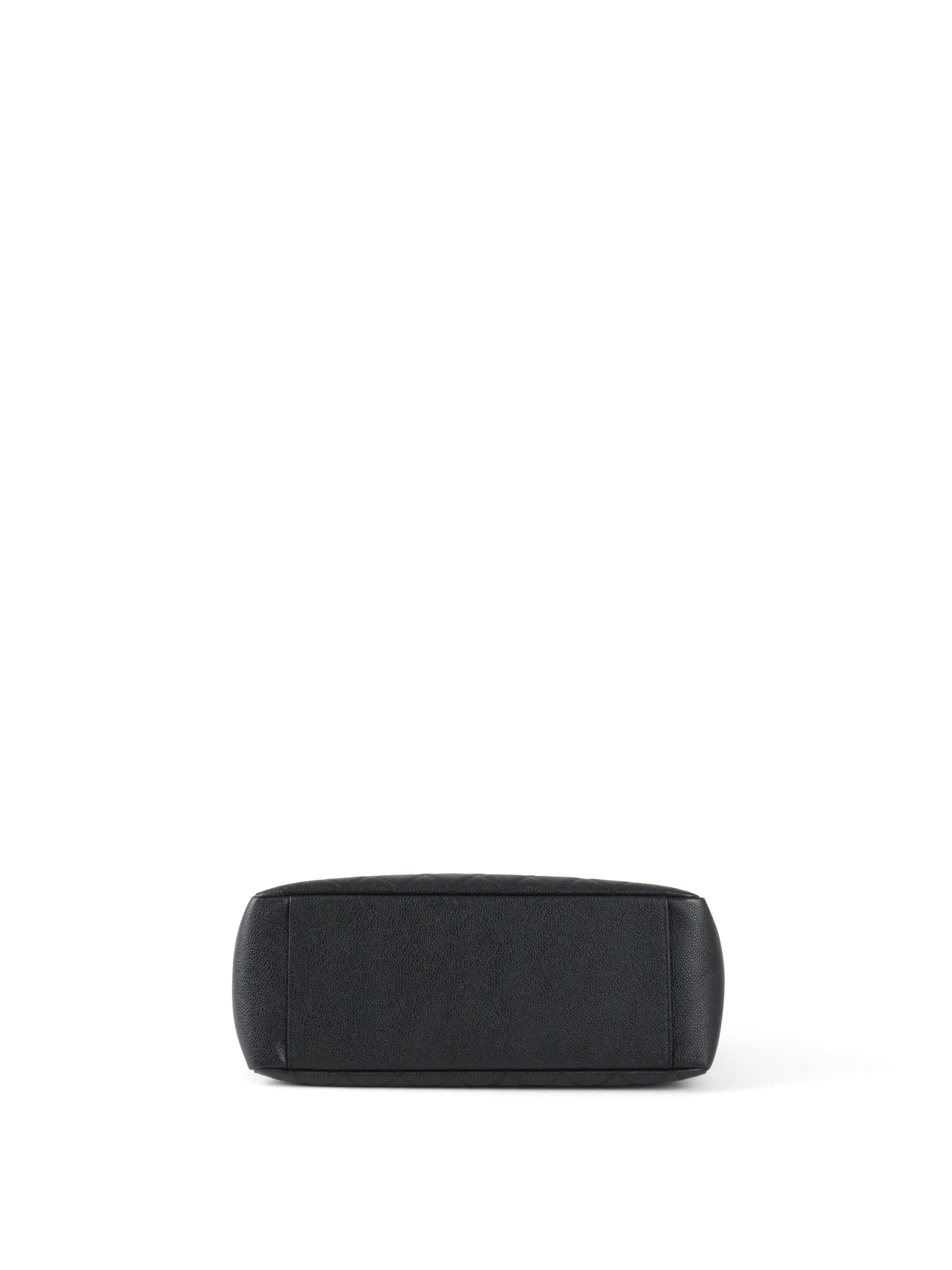 Chanel Black Caviar Grand Shopping Tote