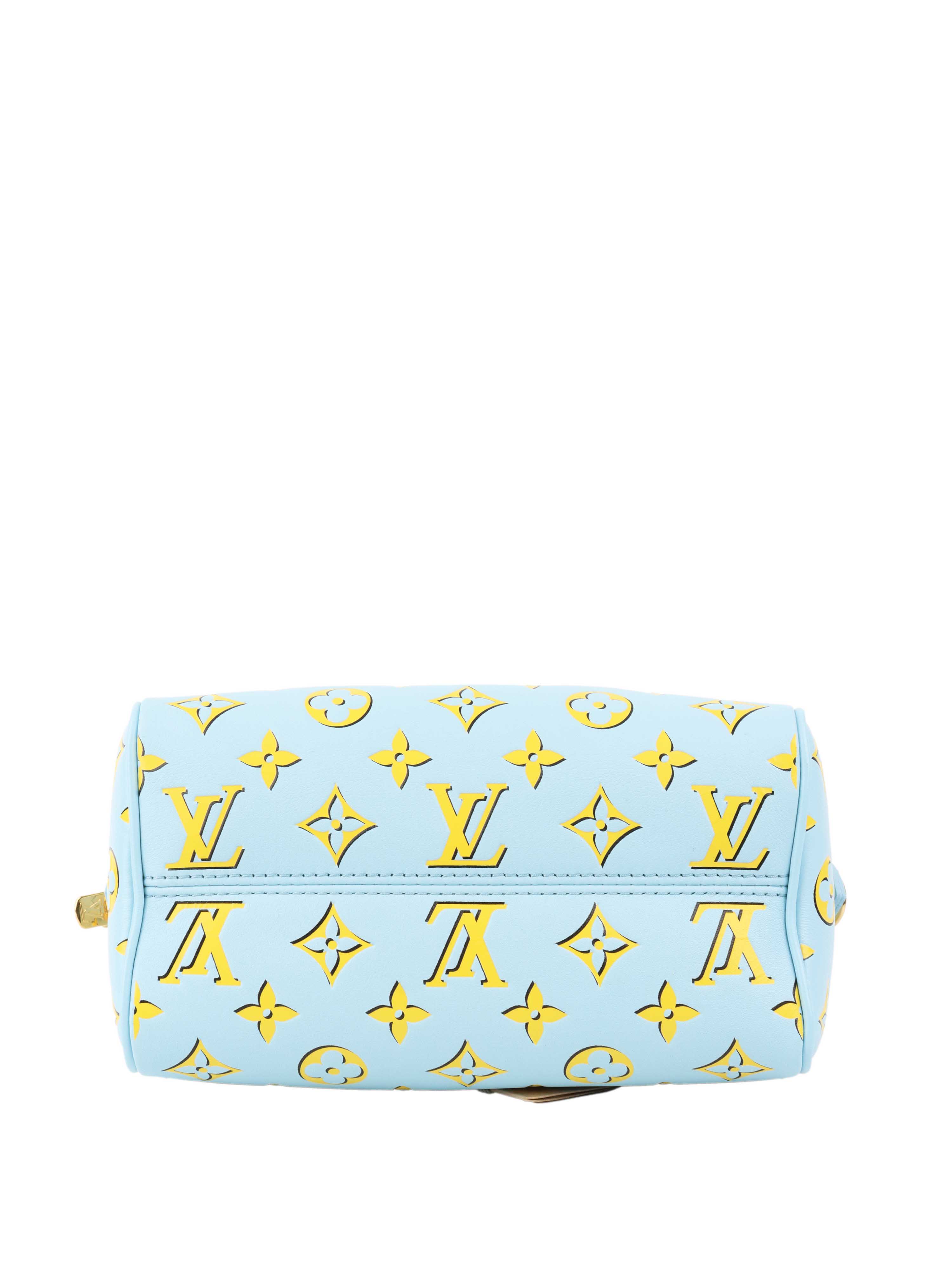 Louis Vuitton Baby Blue Speedy Bandouliere 20.