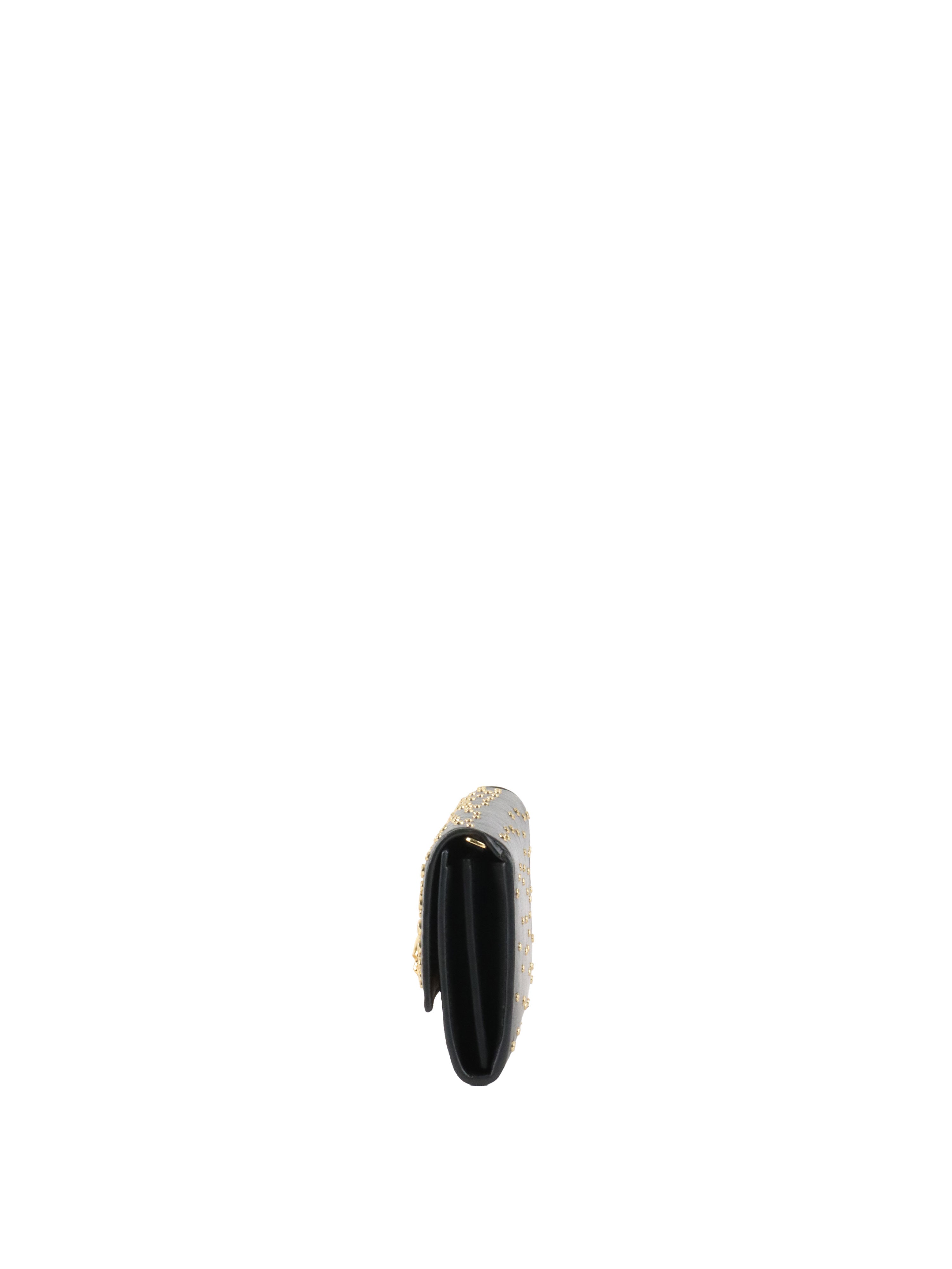 Alexander McQueen Studs  Skull Chain Clutch