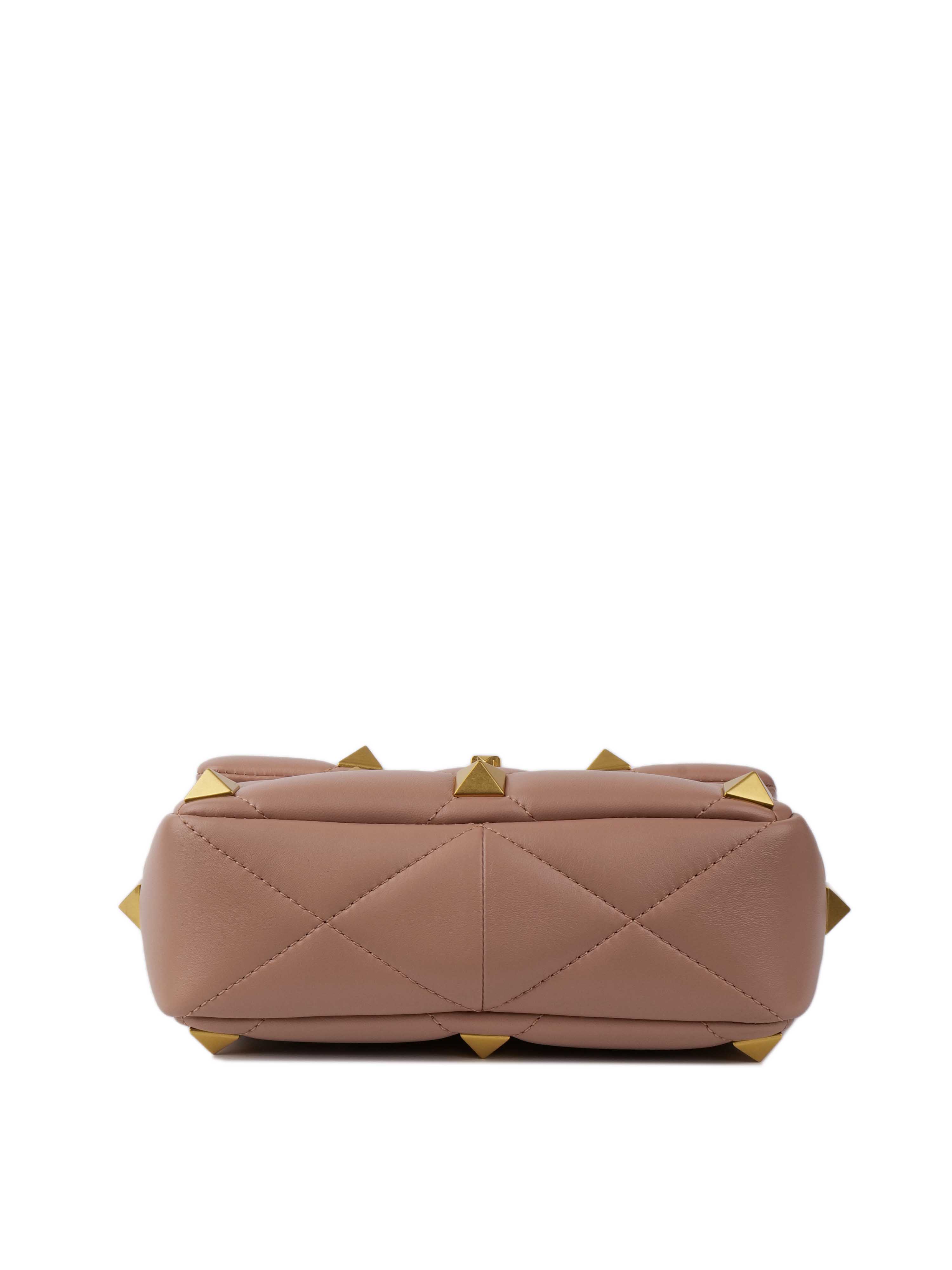 Valentino Blush Pink Medium Roman Stud Bag.