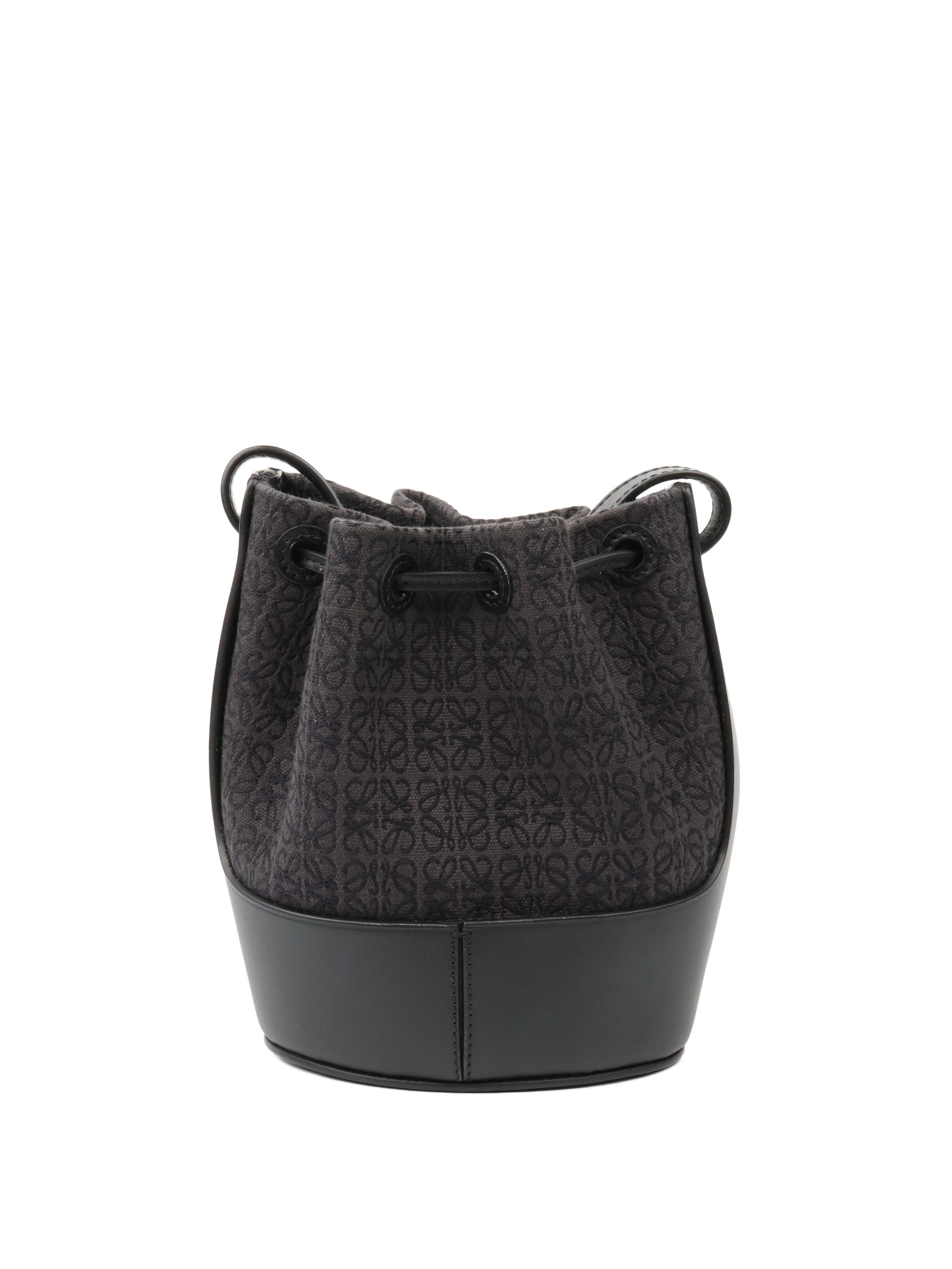 Loewe Anagram Black Balloon Bag.