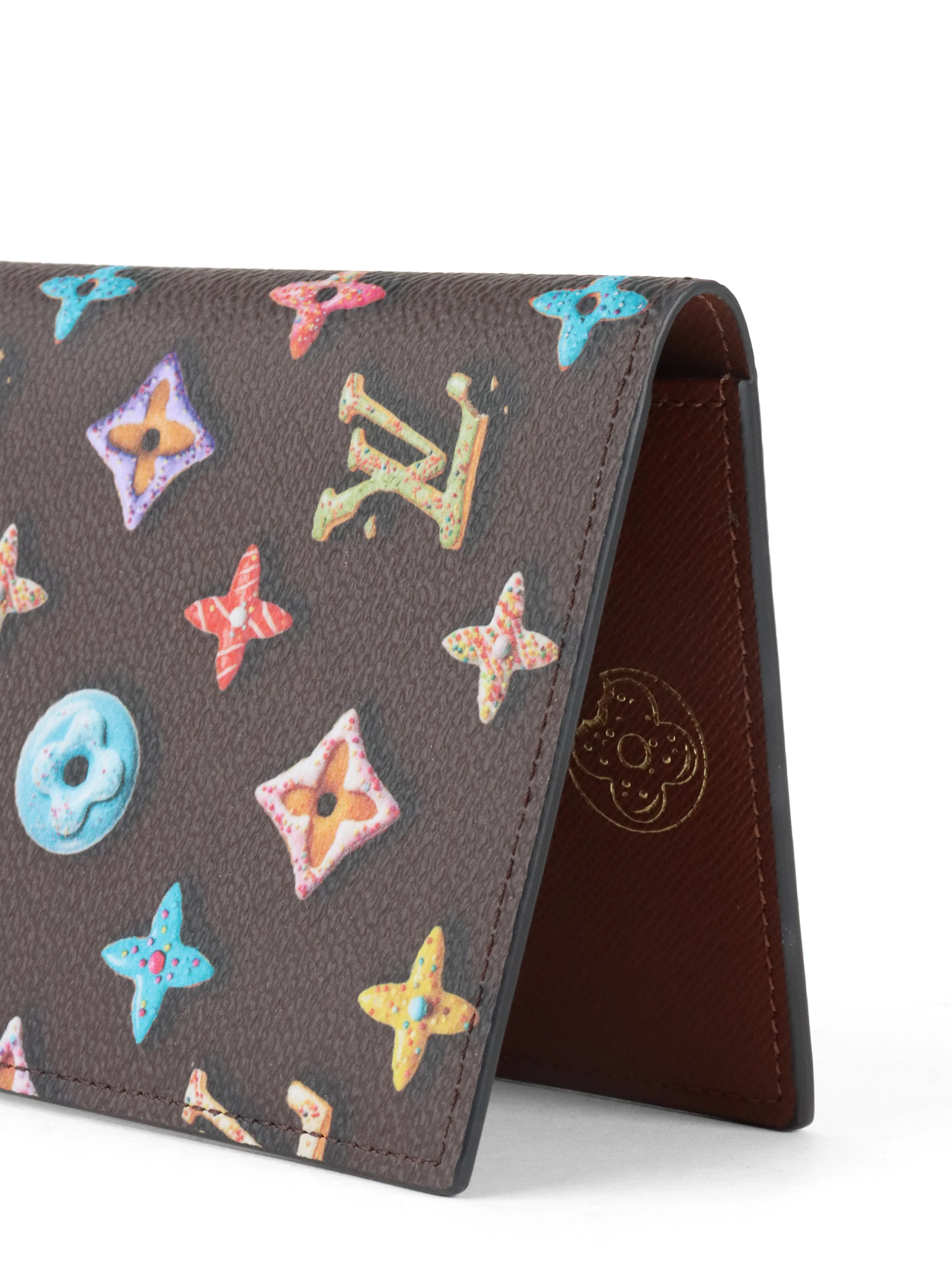 Louis Vuitton Monogram Donuts Passport Cover