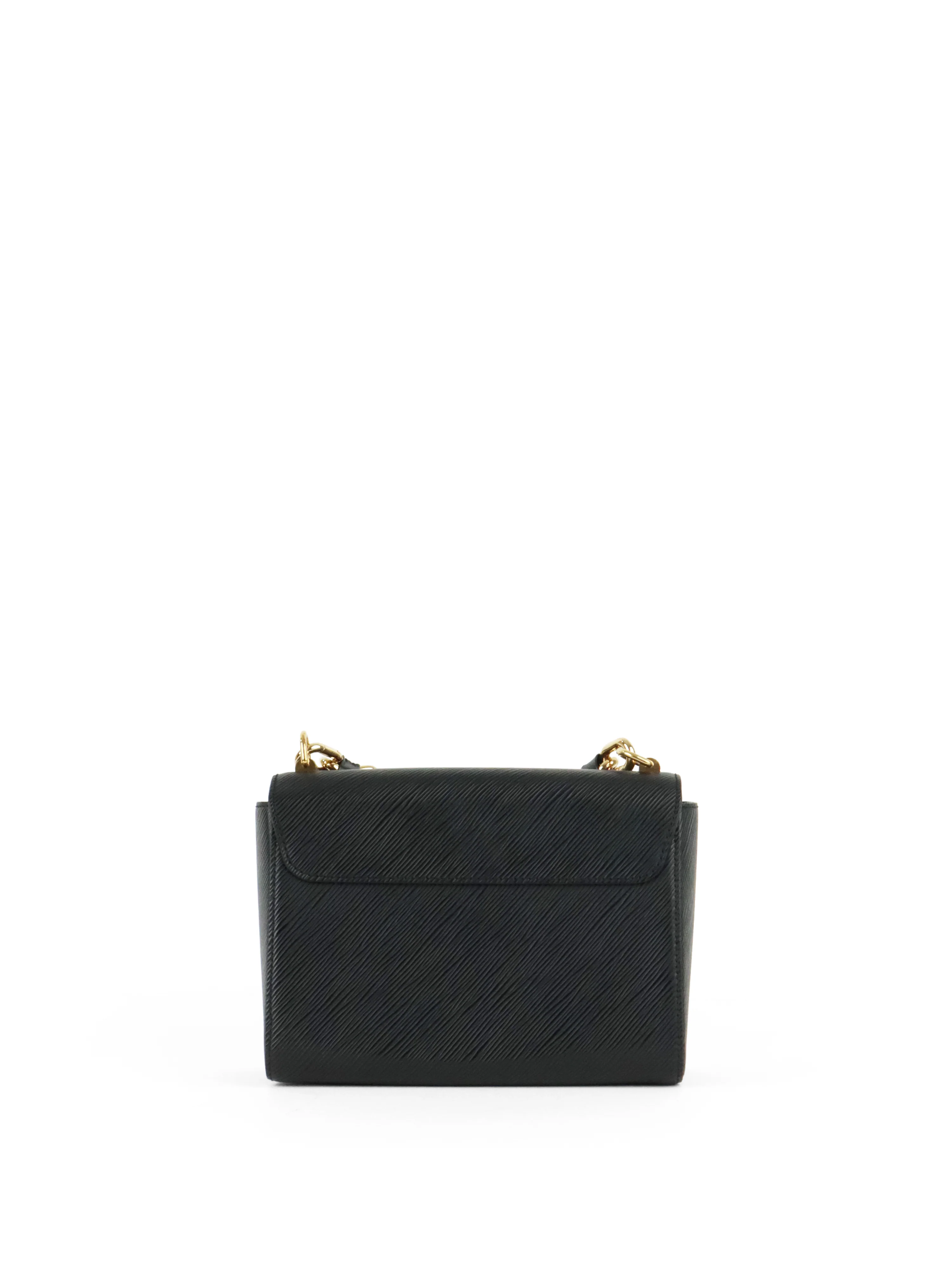 Louis Vuitton Black Epi Twist MM Chain Handle Bag