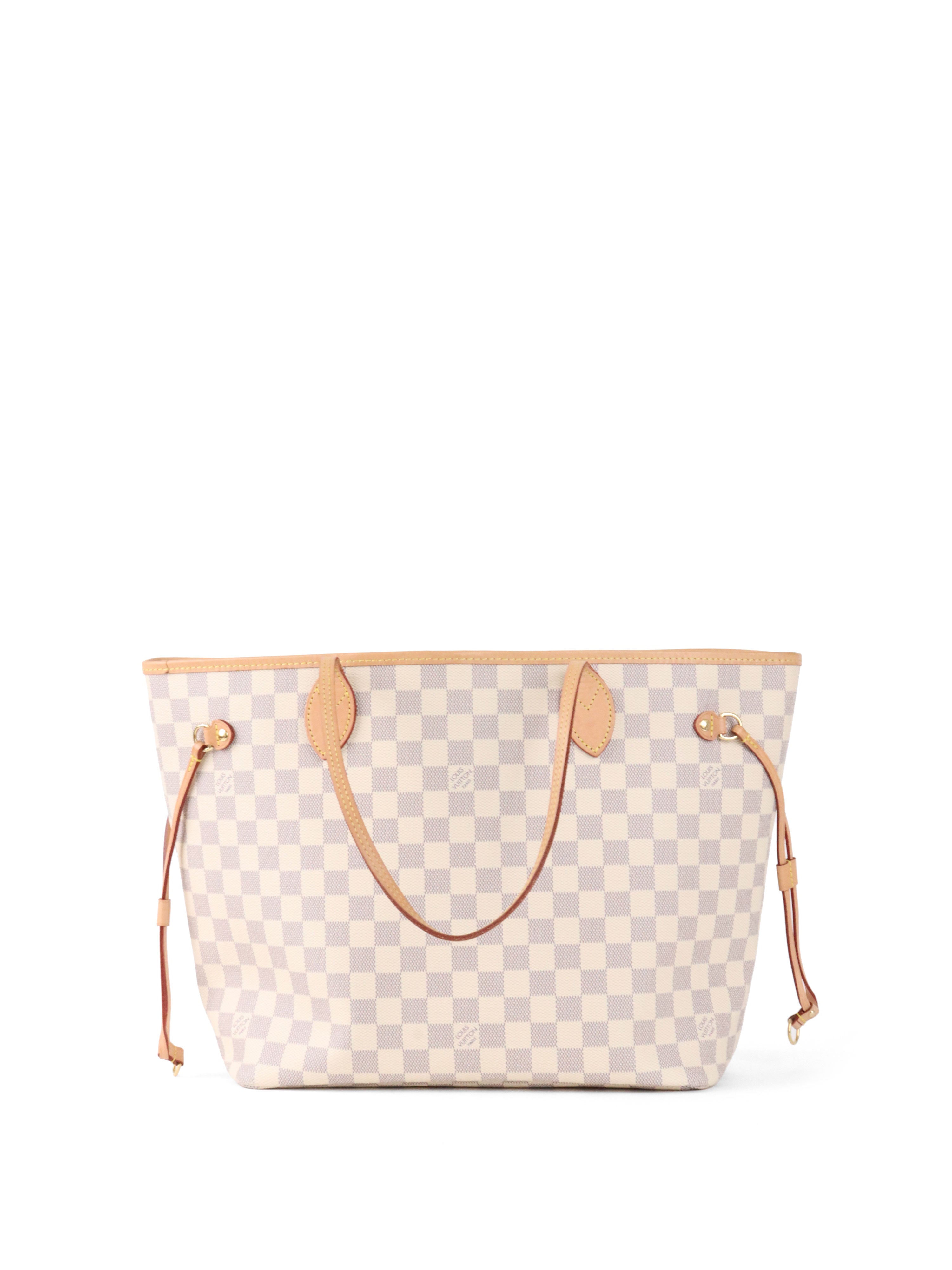 Louis Vuitton Damier Azur Neverfull MM Bag