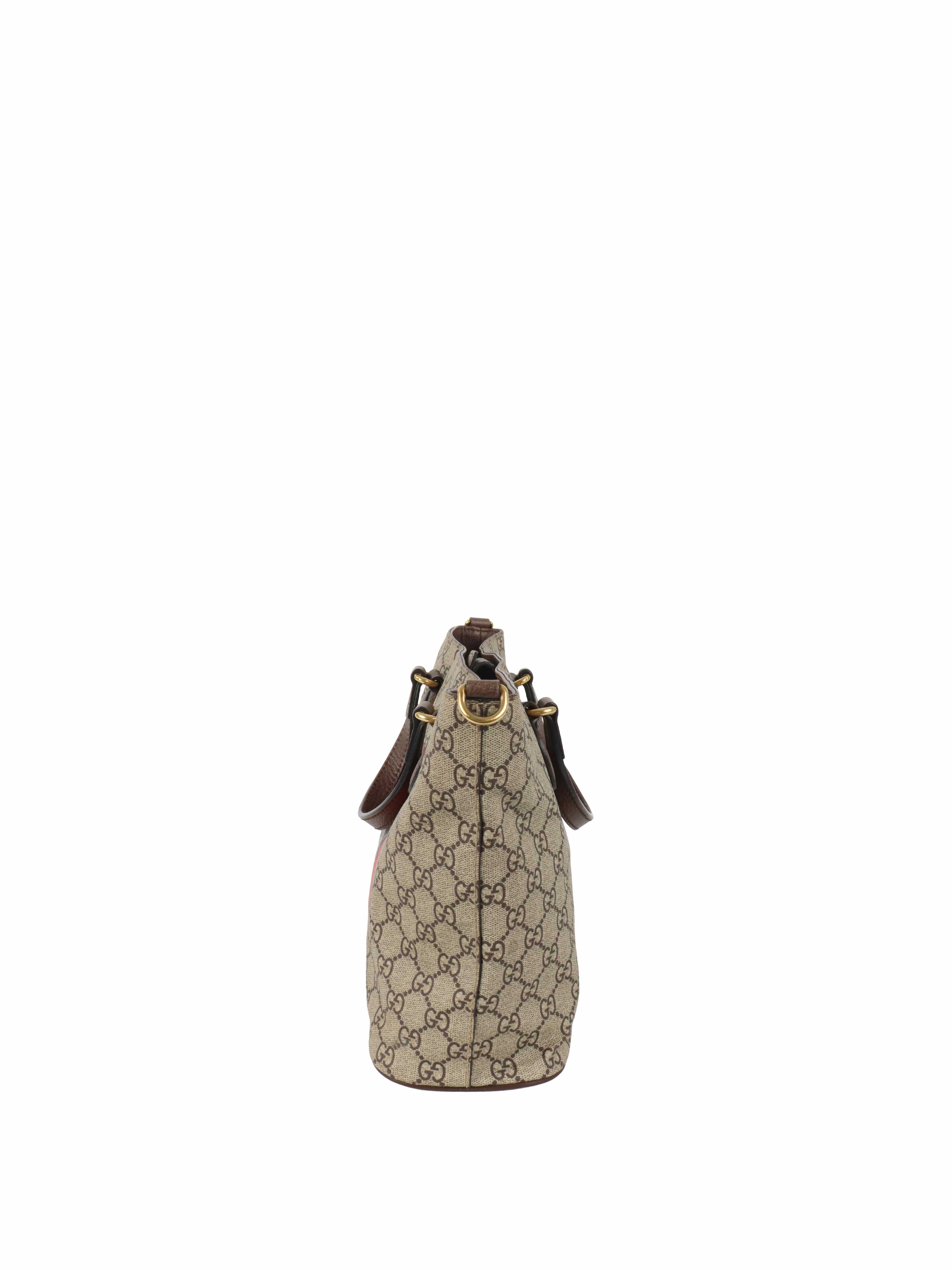 Gucci Small Supreme Mystic Cat Tote.