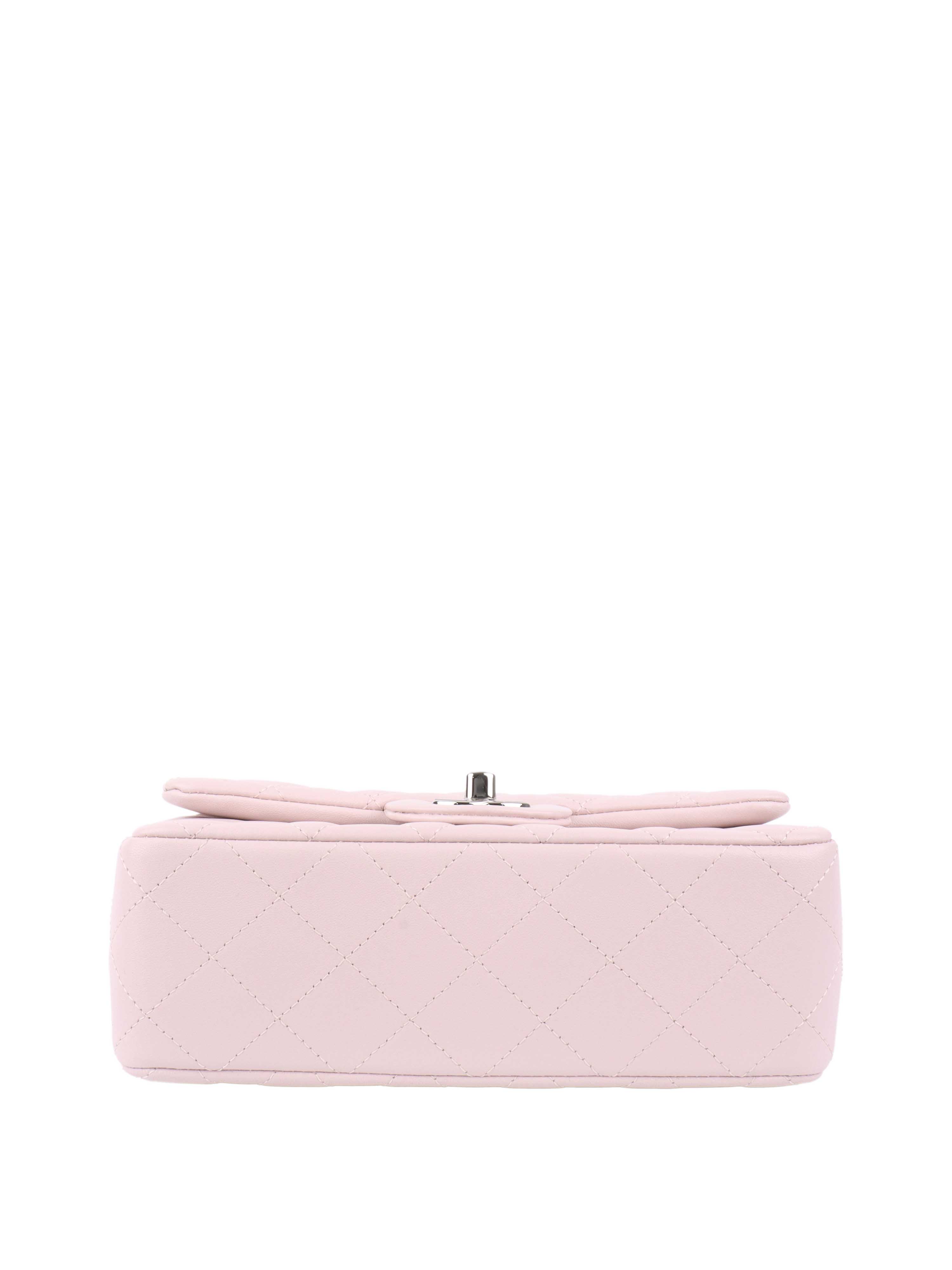 Chanel Lilac Mini Rectangular Classic Flap.