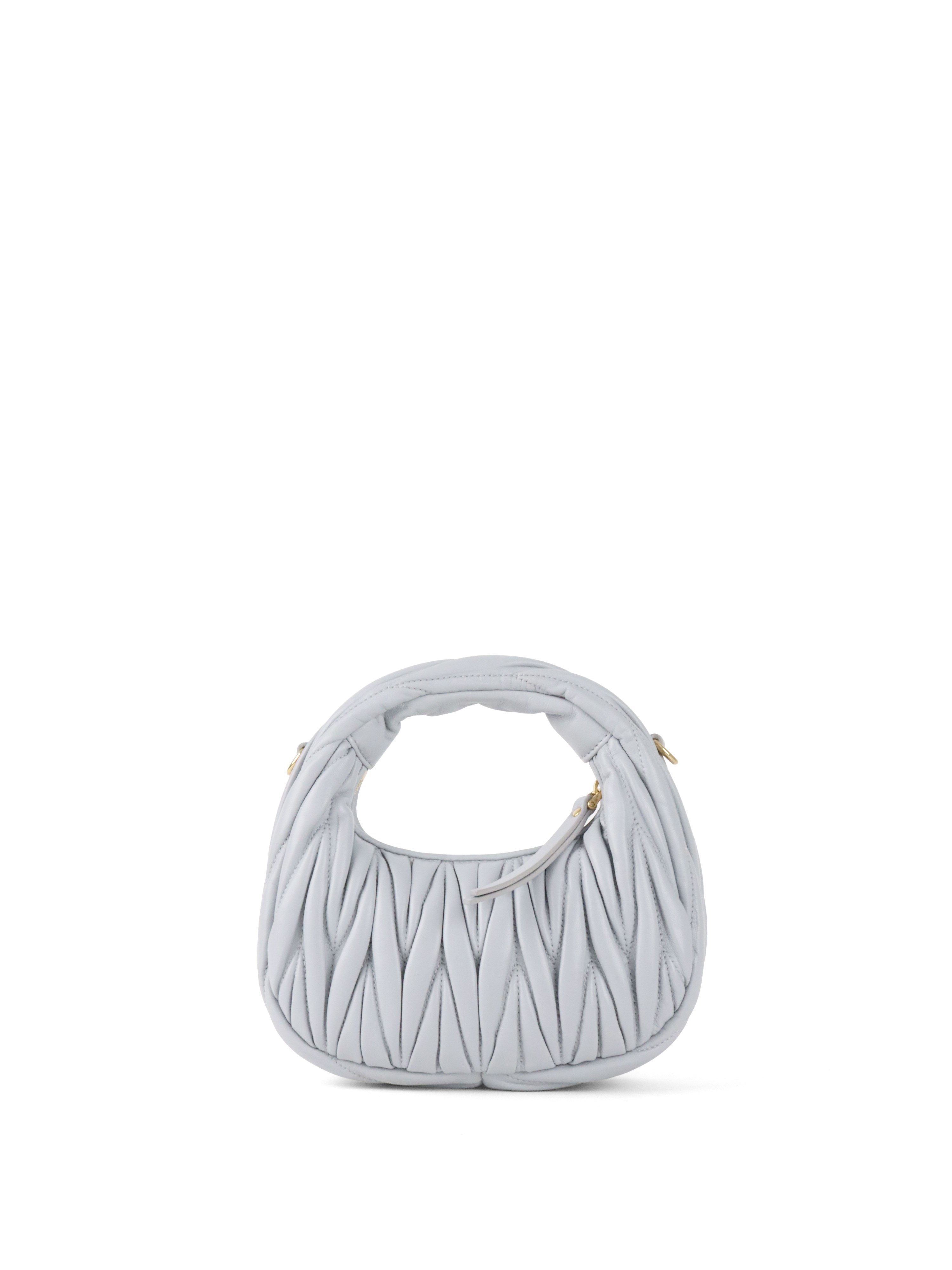 Miu Miu Powder Blue Wander Hobo Mini-Bag
