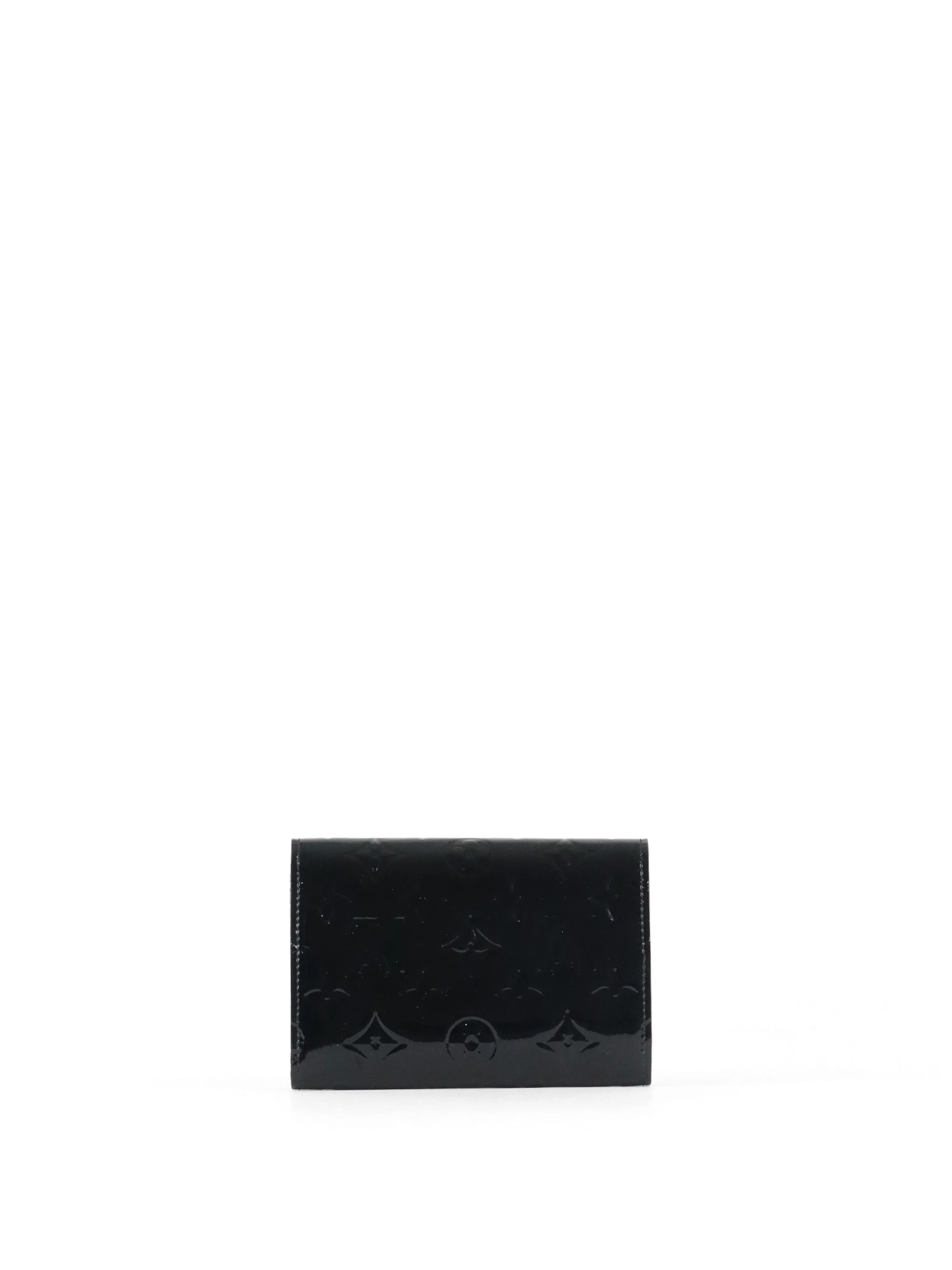 Louis Vuitton Black Vernis Wallet