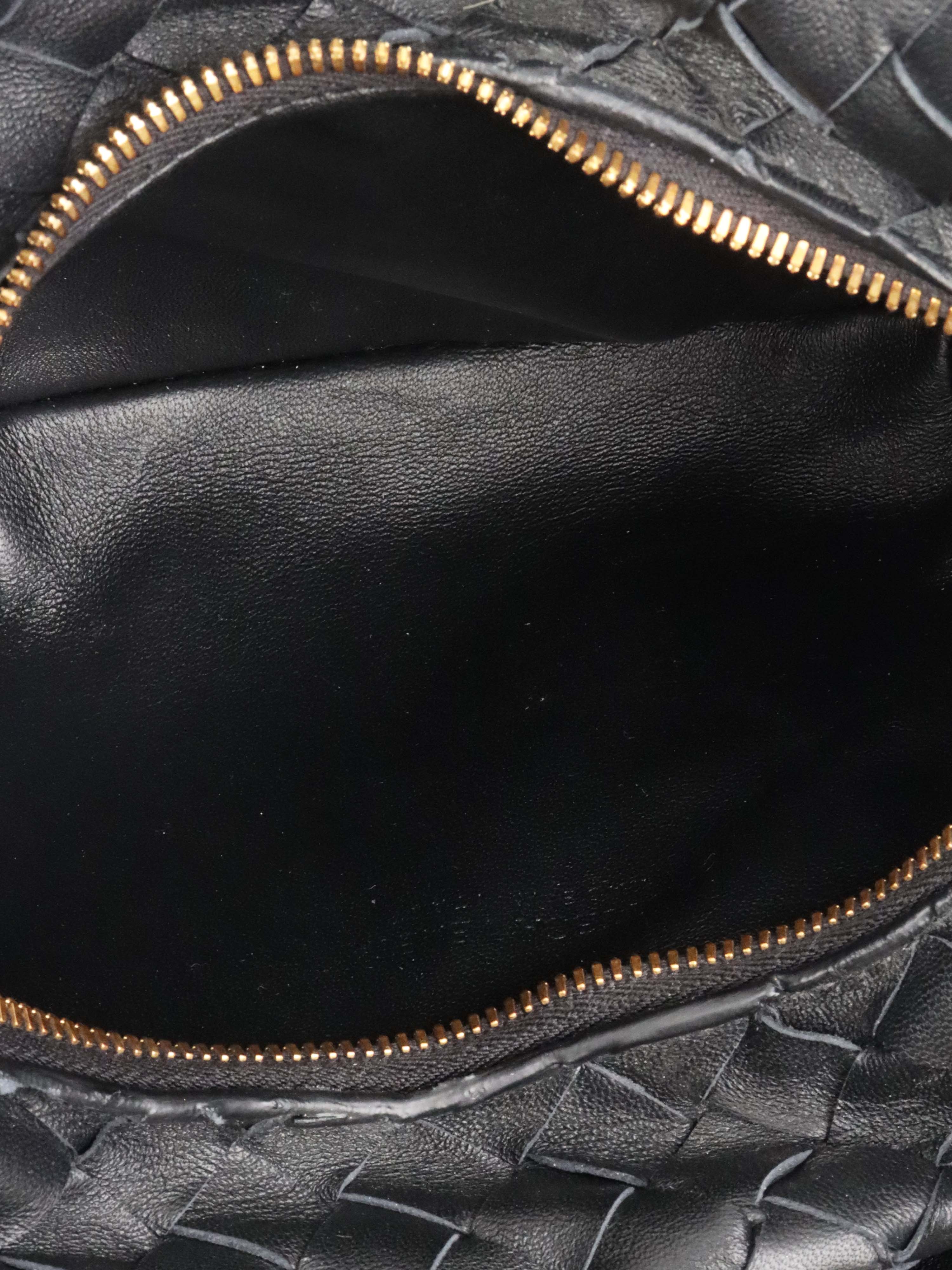 Bottega Veneta Black Foulard Hobo Bag.