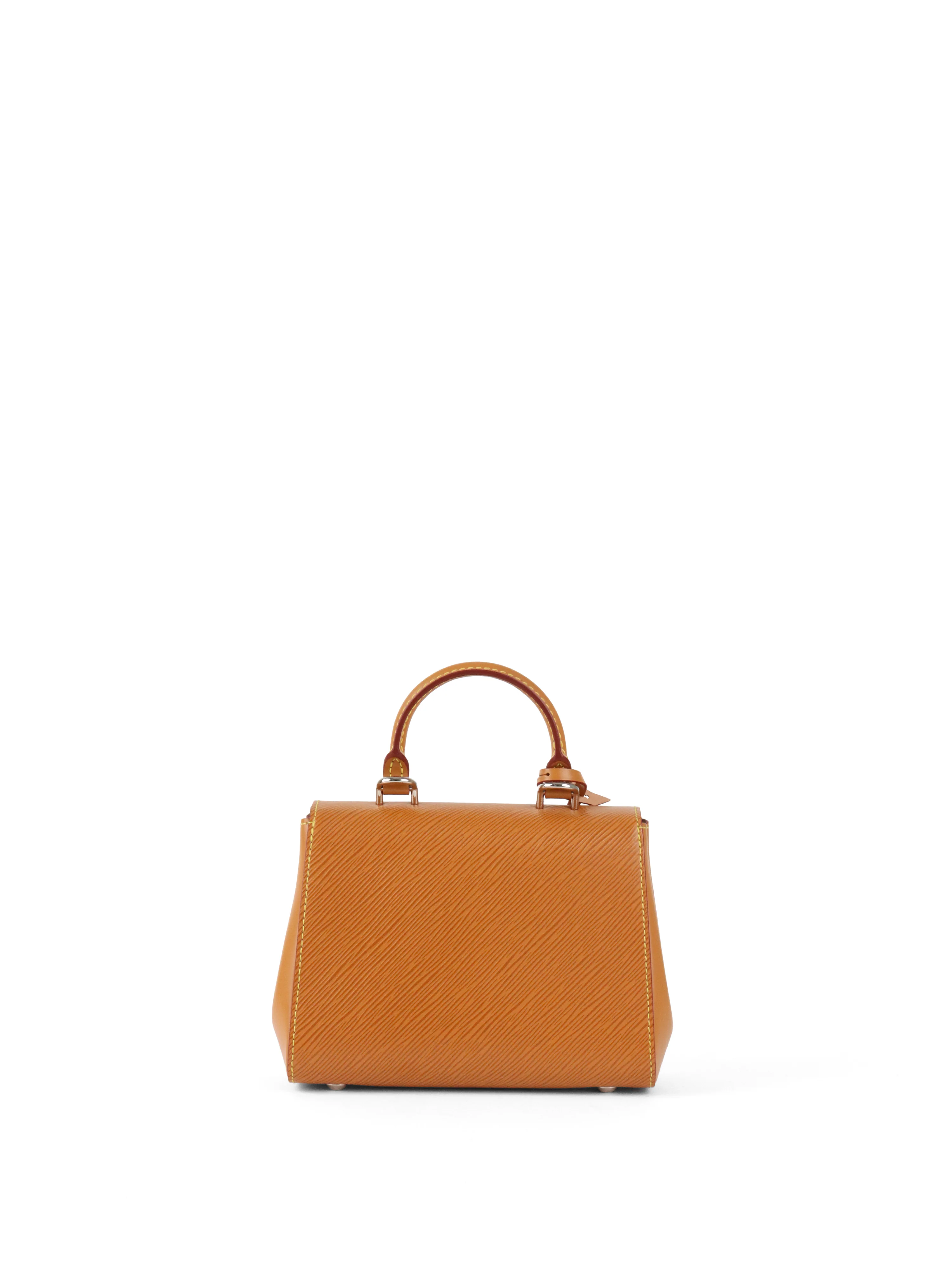 Louis Vuitton Gold Miel Epi Leather Cluny Mini Top Handle Bag