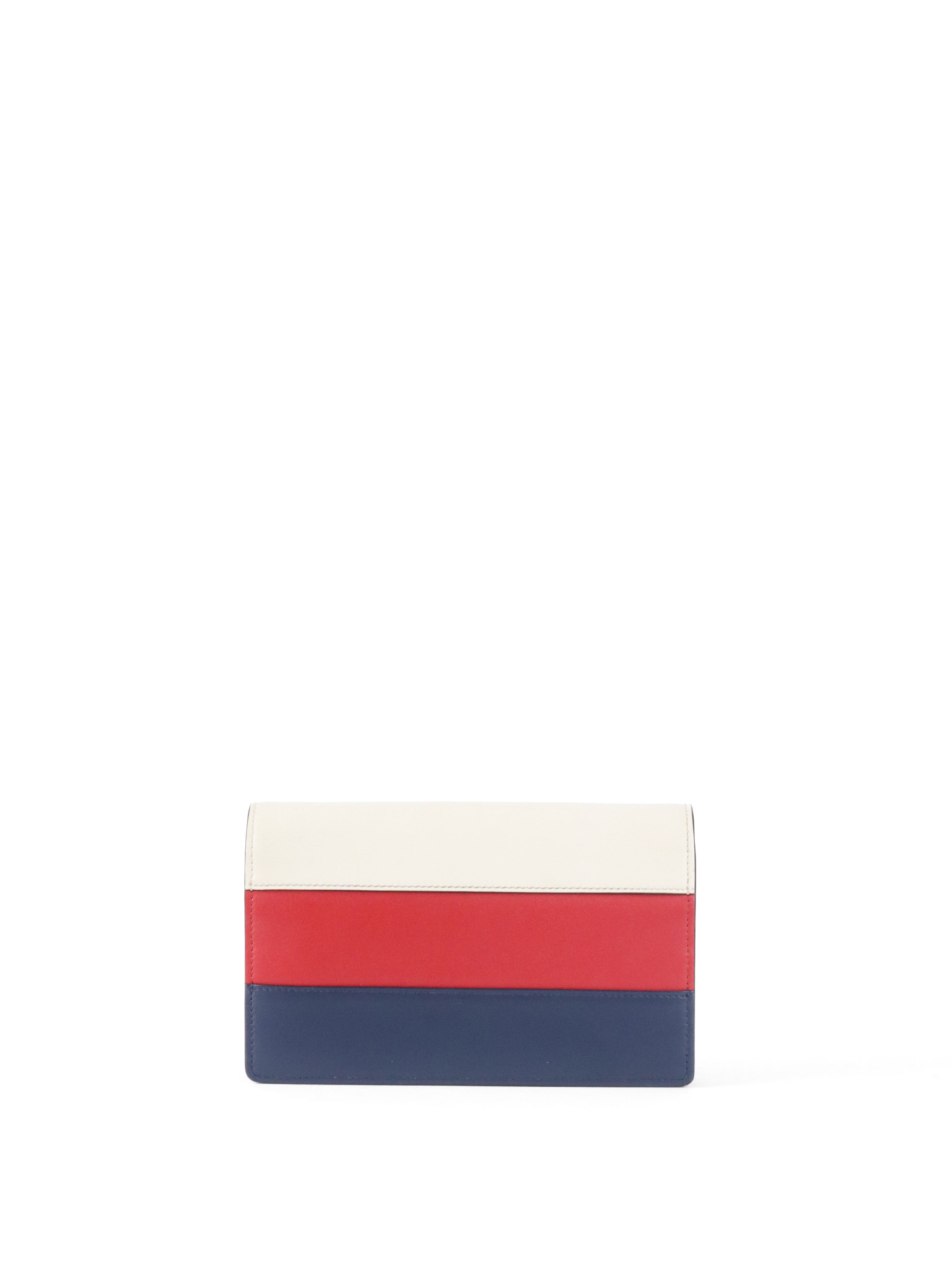 Gucci Tri-color Queen Margaret Wallet on Chain