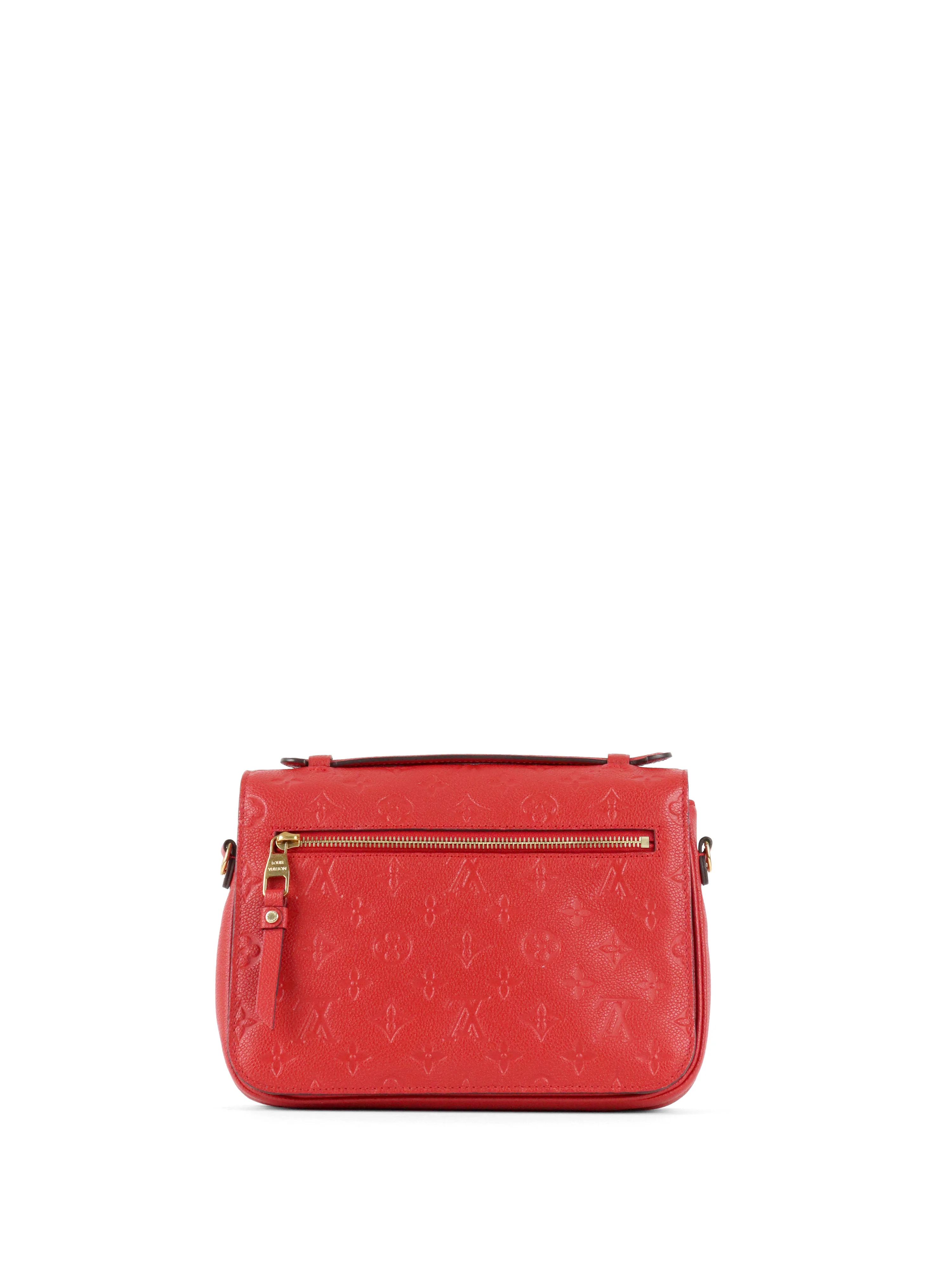 Louis Vuitton Red Monogram Empriented Metis Bag