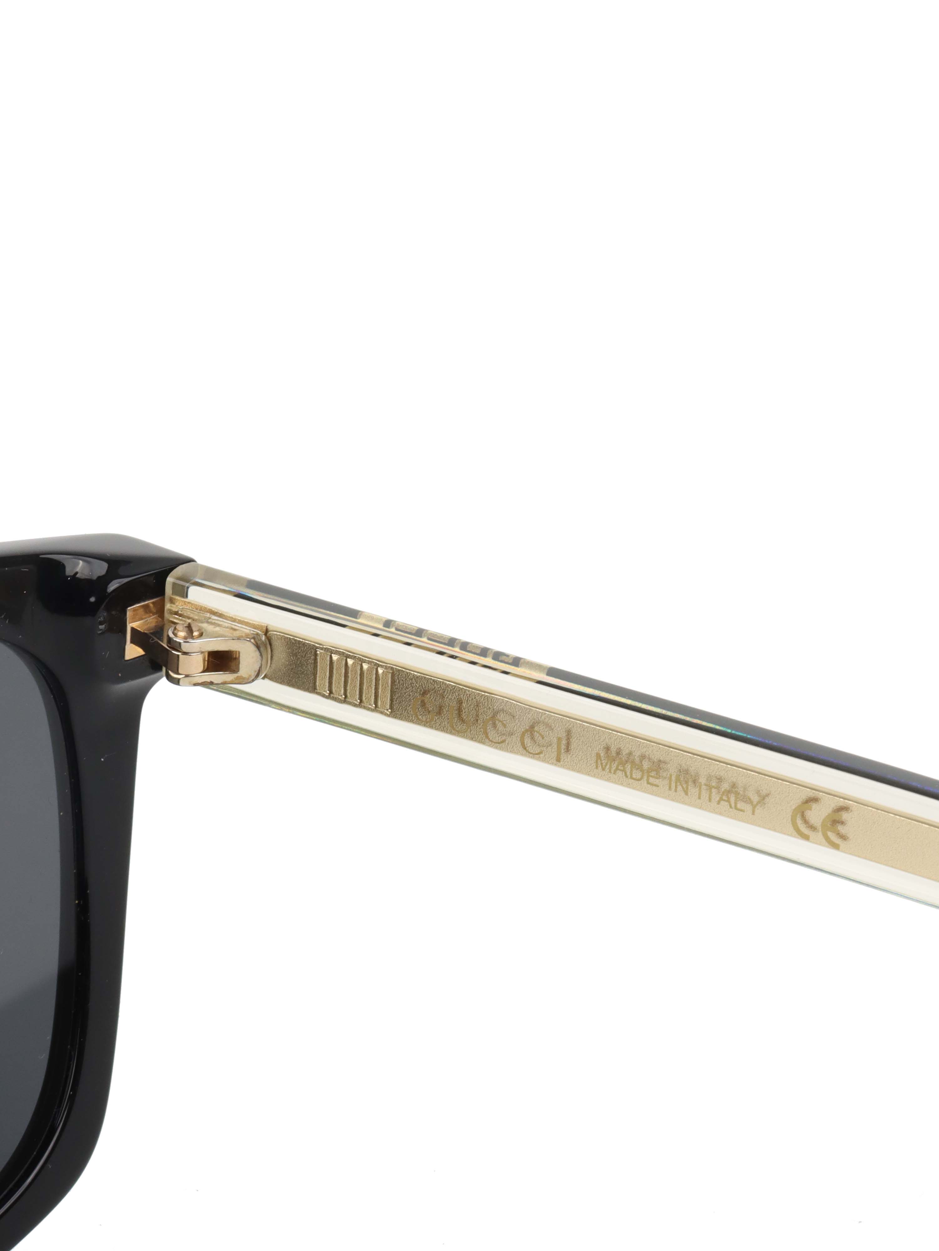 Gucci Black Small Sunglasses.
