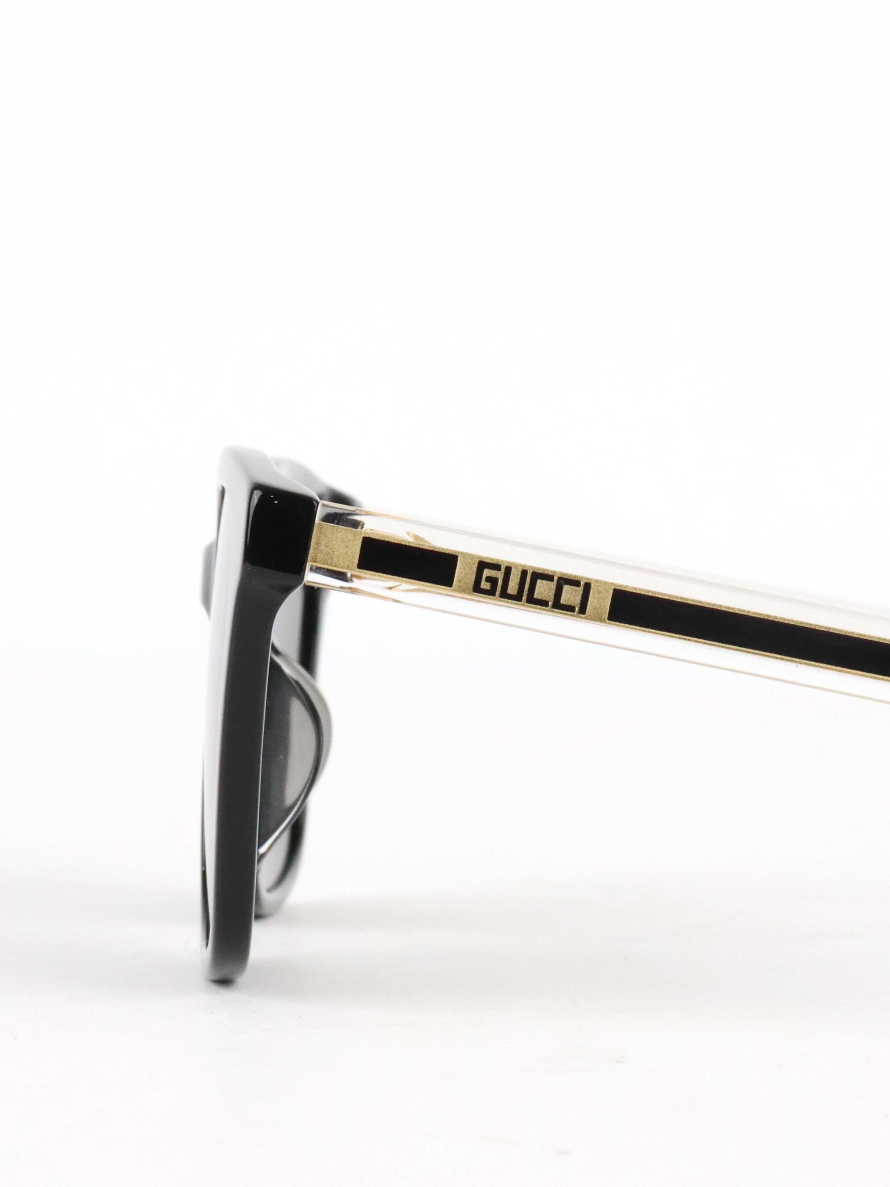 Gucci Black/Gold Sunglasses