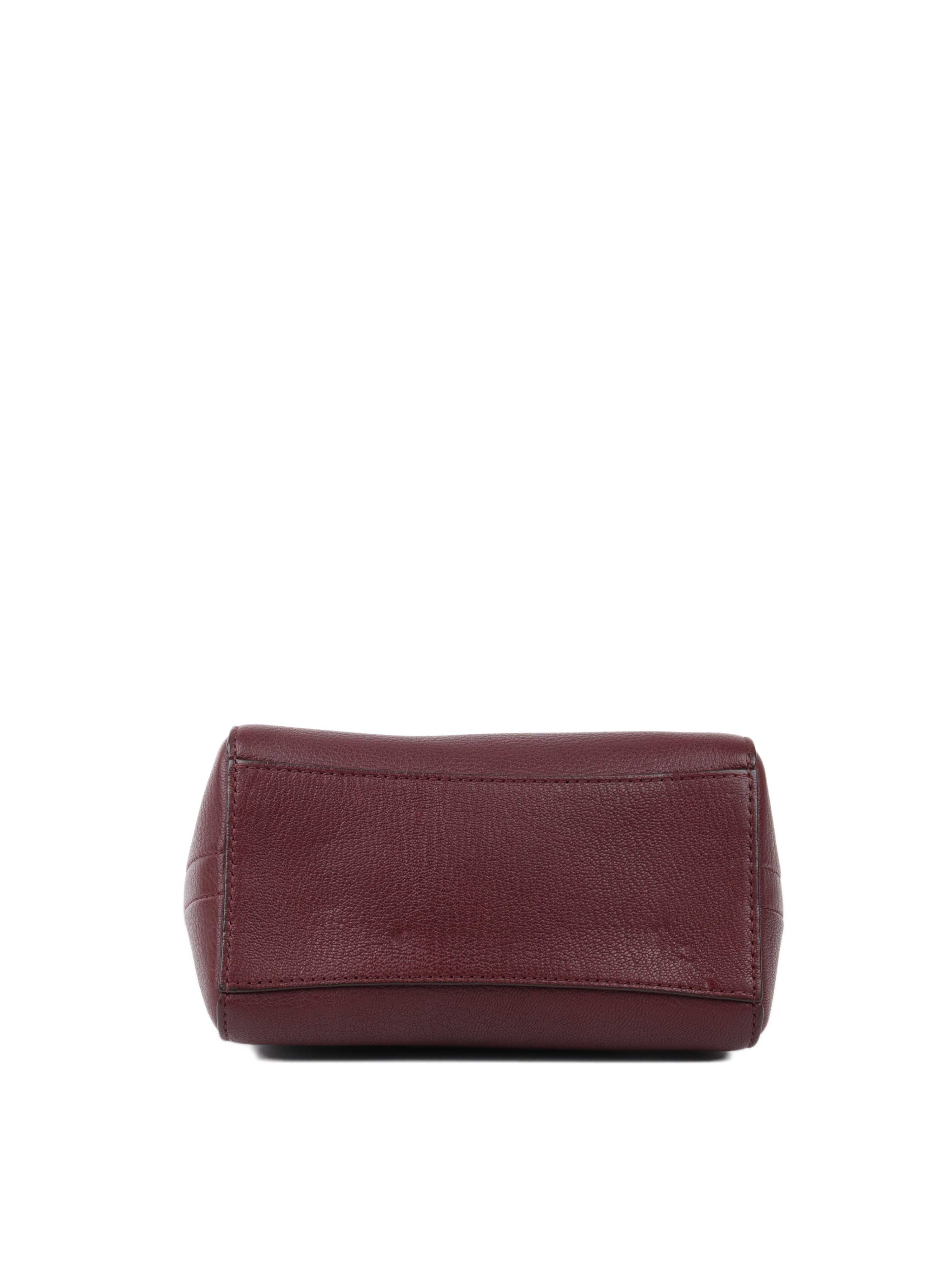 Givenchy Burgundy Antigona Beauty Clutch.