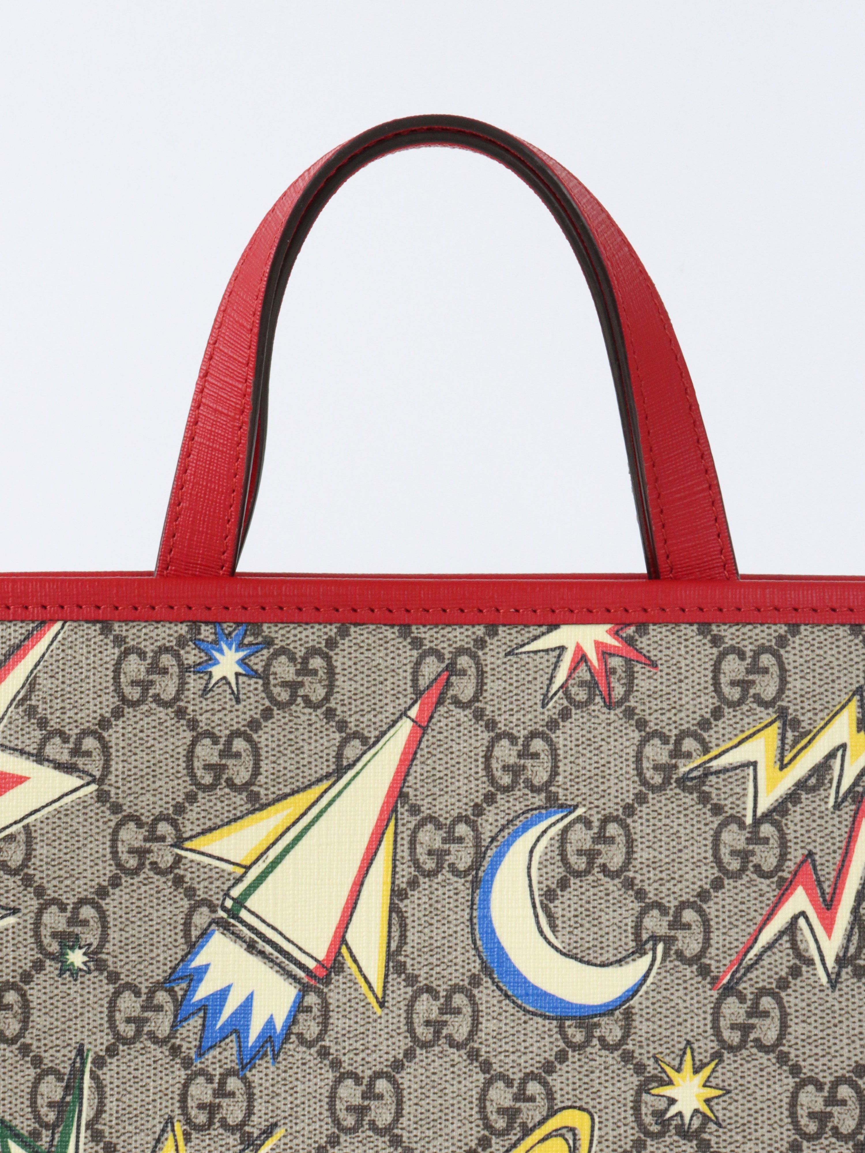Gucci GG Supreme Canvas Children's Space Print Tote Bag