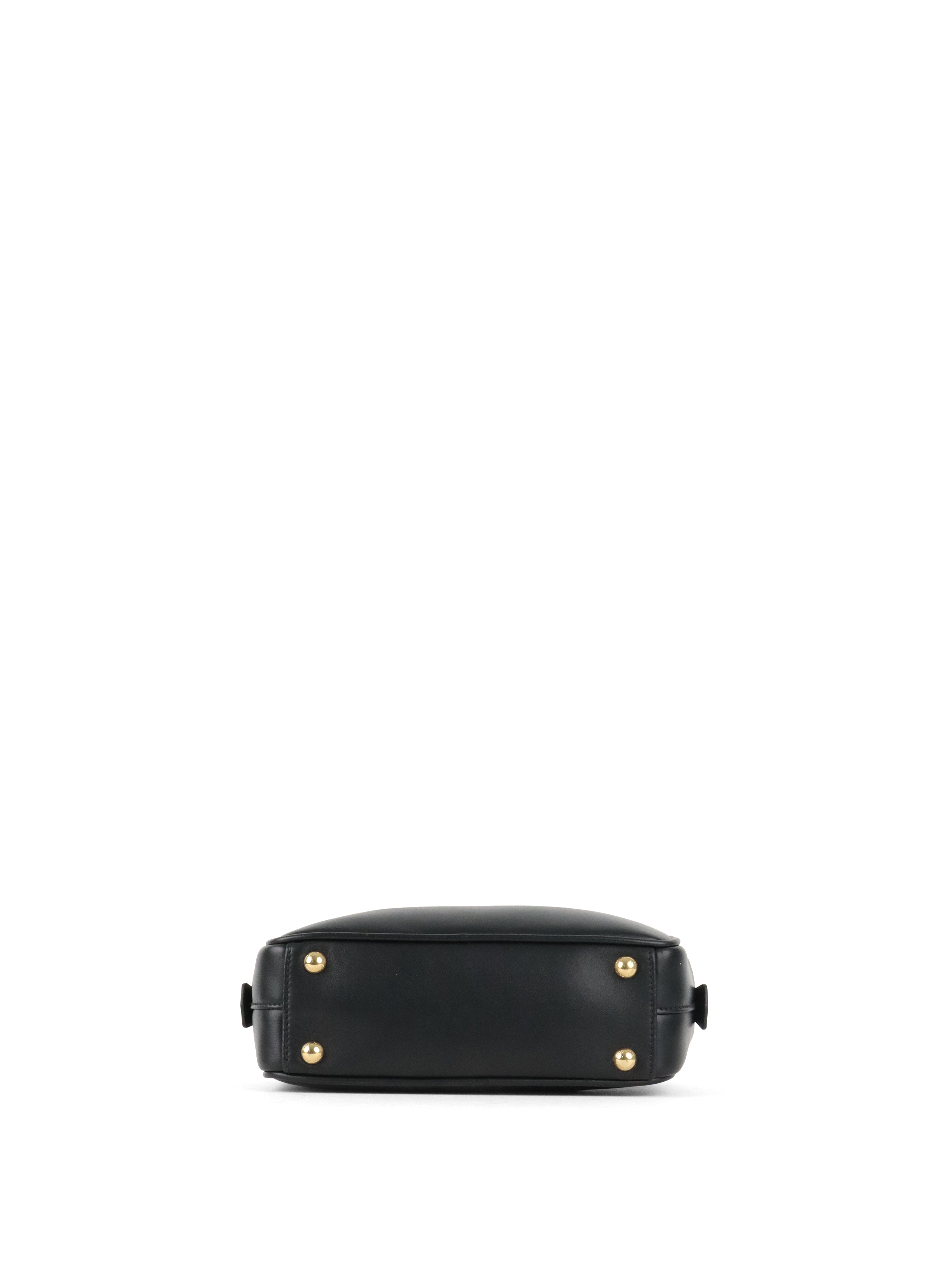 Miu Miu Black Small Arcadie Leather Bag