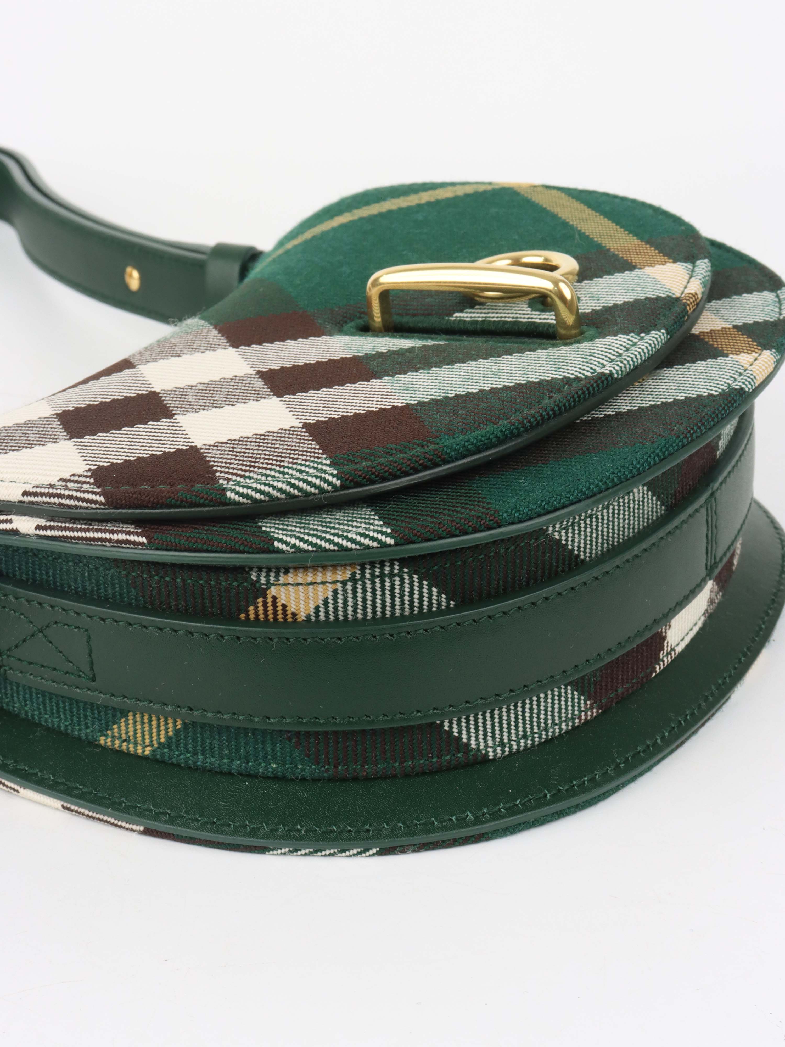 Burberry Deep Green Mini Rocking Horse Bag.