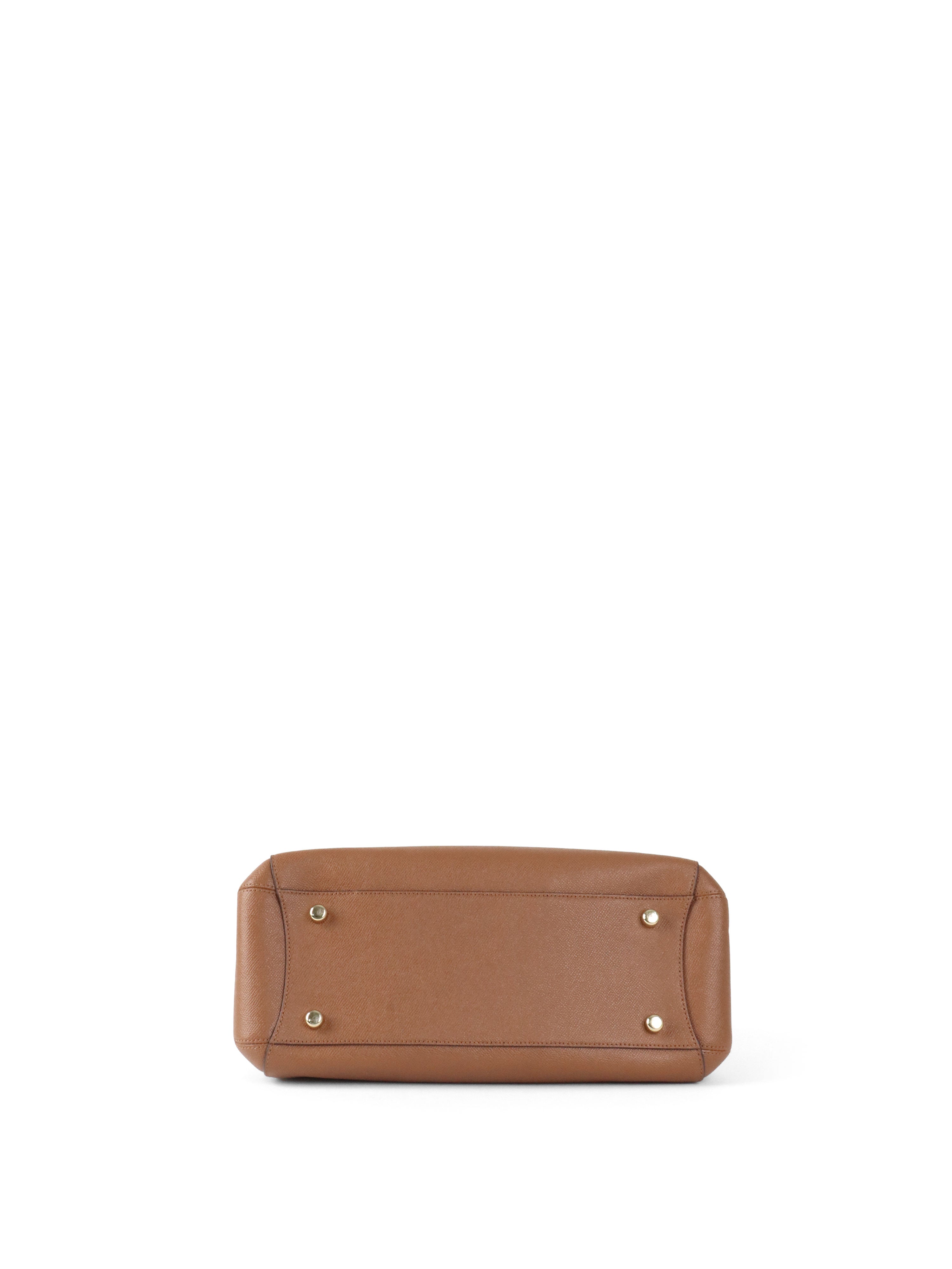Coach Brown Leather Satchel Bag