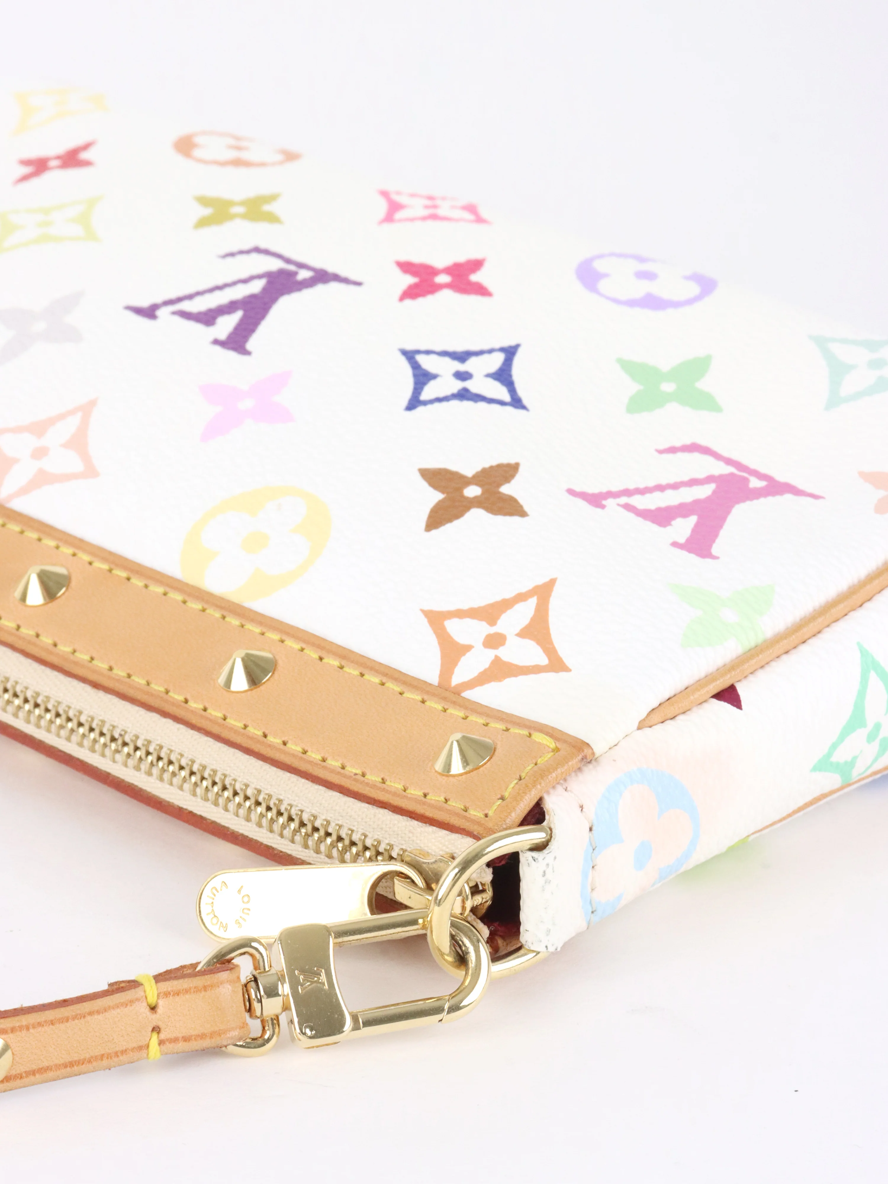 Louis Vuitton x Takashi Murakami Vintage Pochette Accessoires Bag