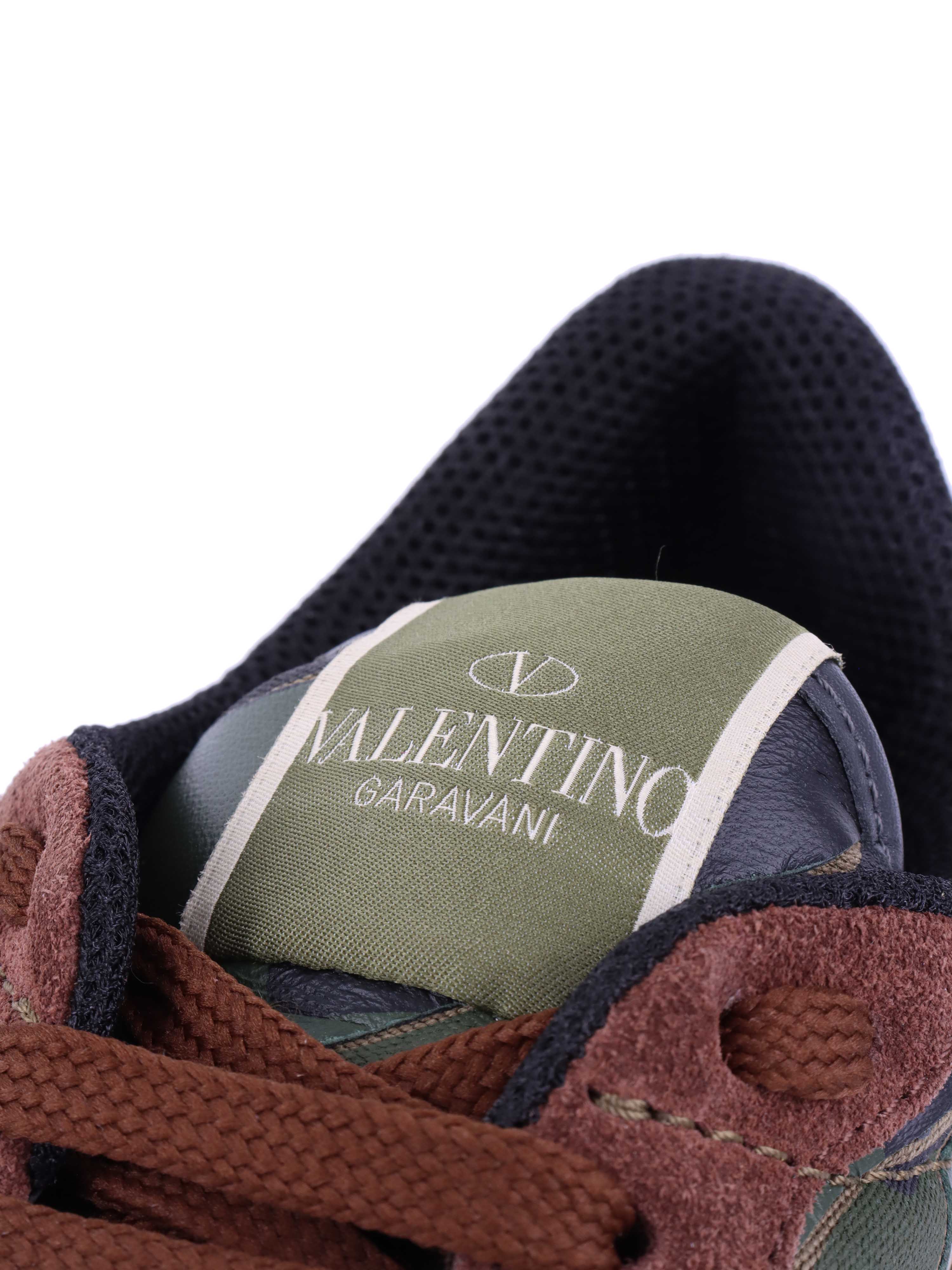 Valentino Camo Sneakers.