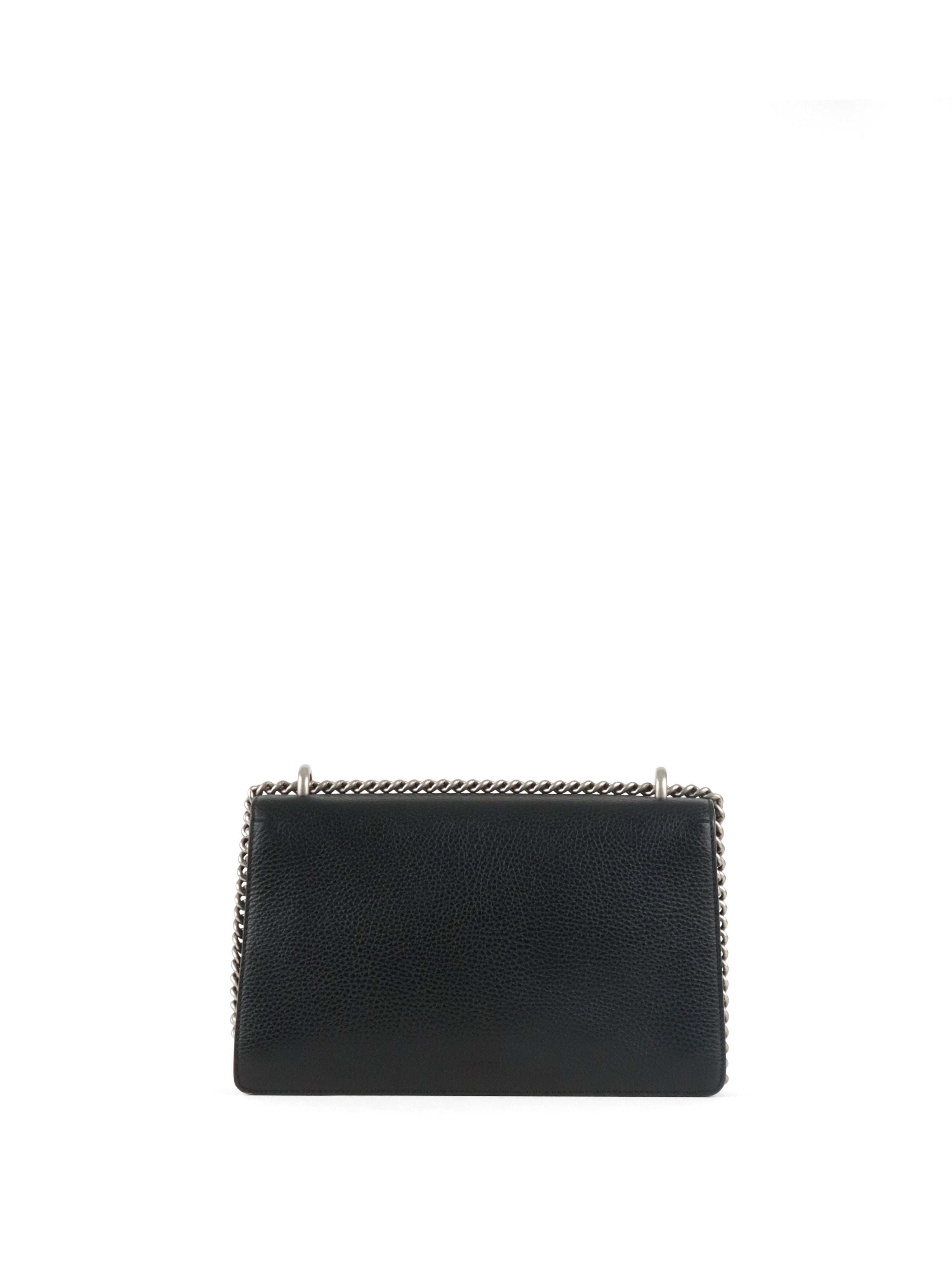 Gucci Small Black Dionysus Bag.